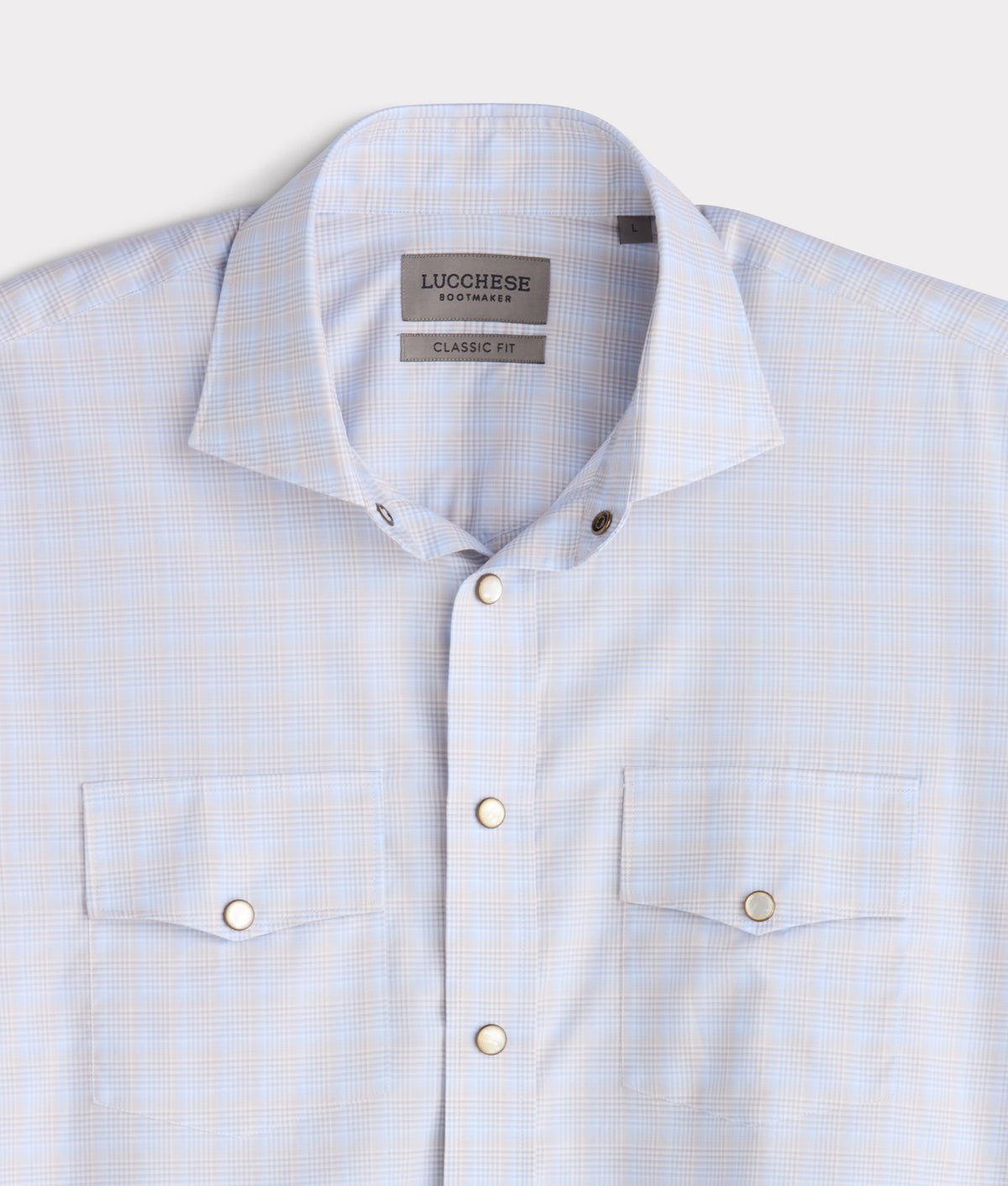 El Paso Classic Fit :: Sky Blue Plaid 4