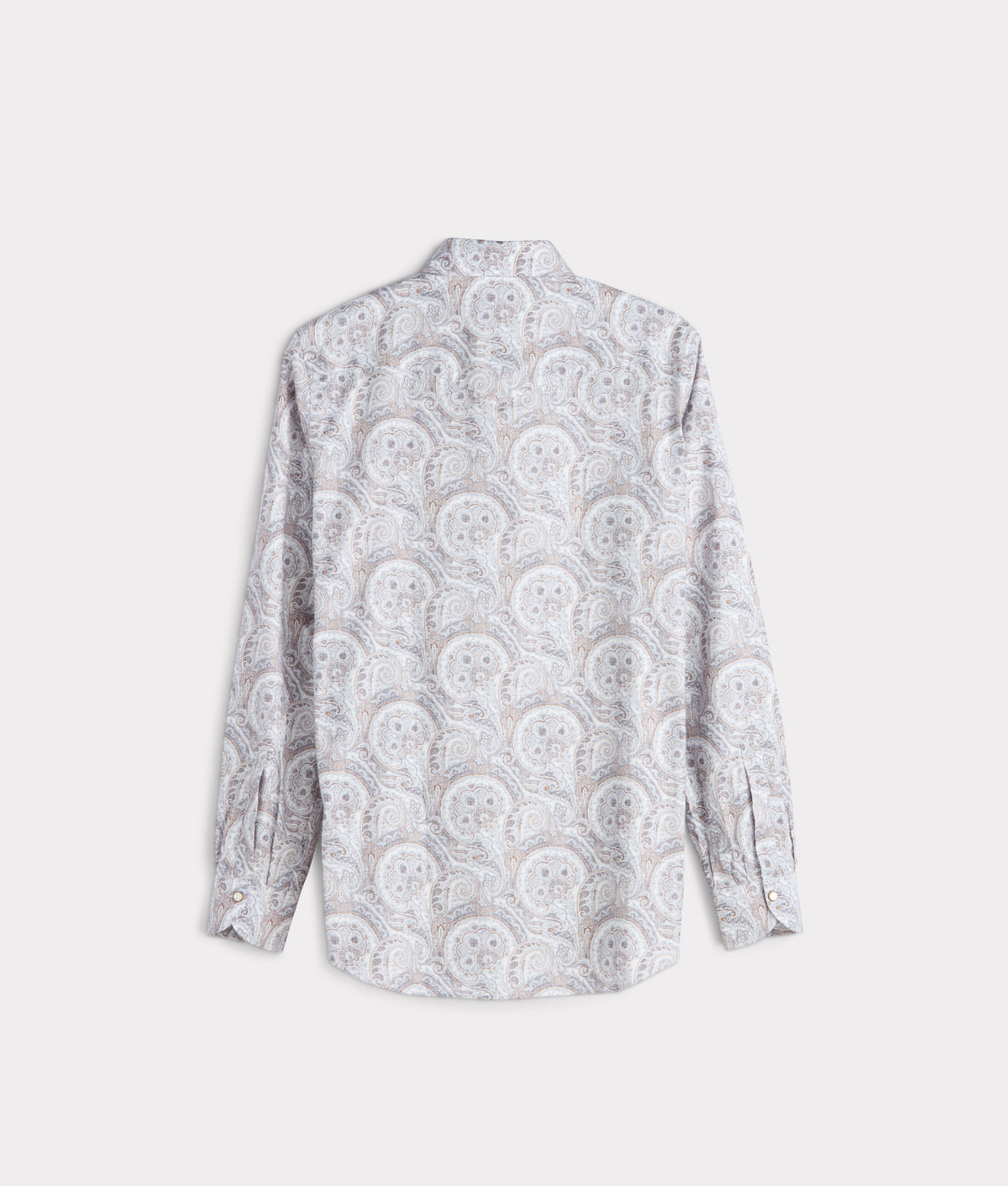 El Paso Modern Fit :: Blue And Brown Paisley 3