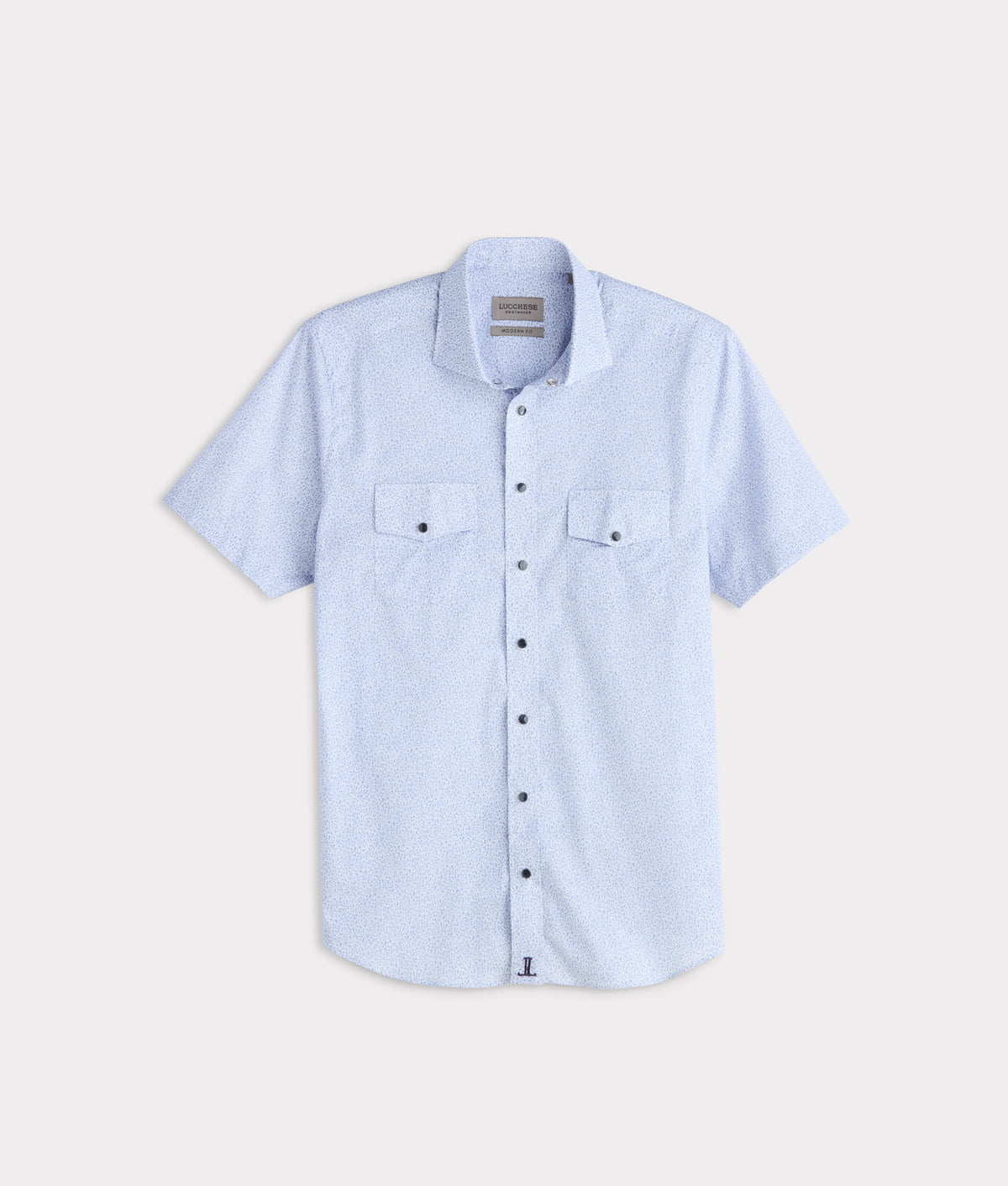 Austin Modern Fit :: Blue Floral 1