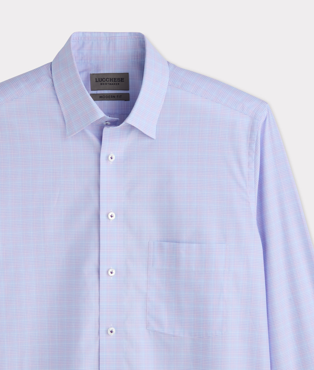 San Antonio Modern Fit :: Lavender Plaid 6