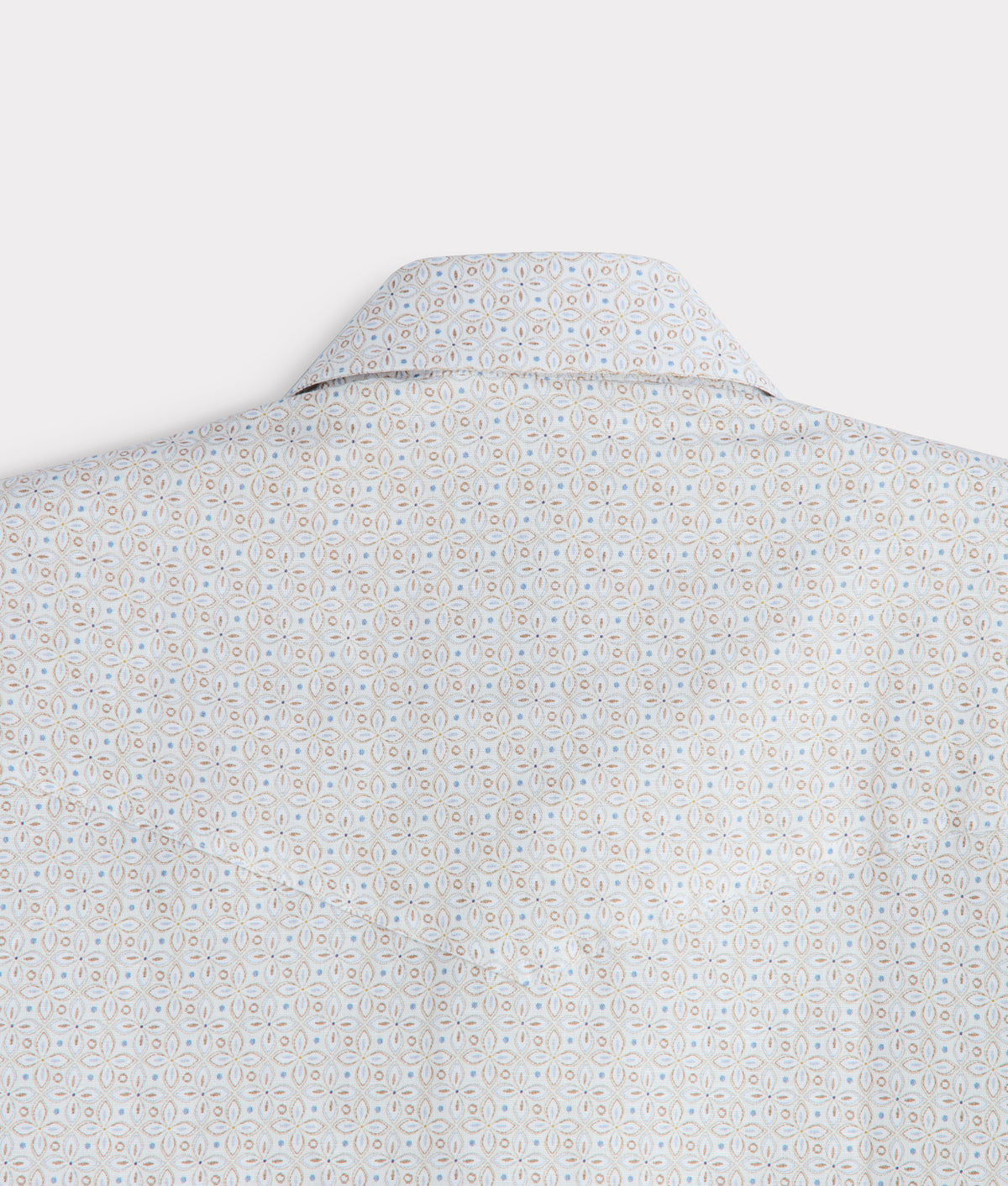 El Paso Cowboy Fit :: Cream And Blue Cross 11