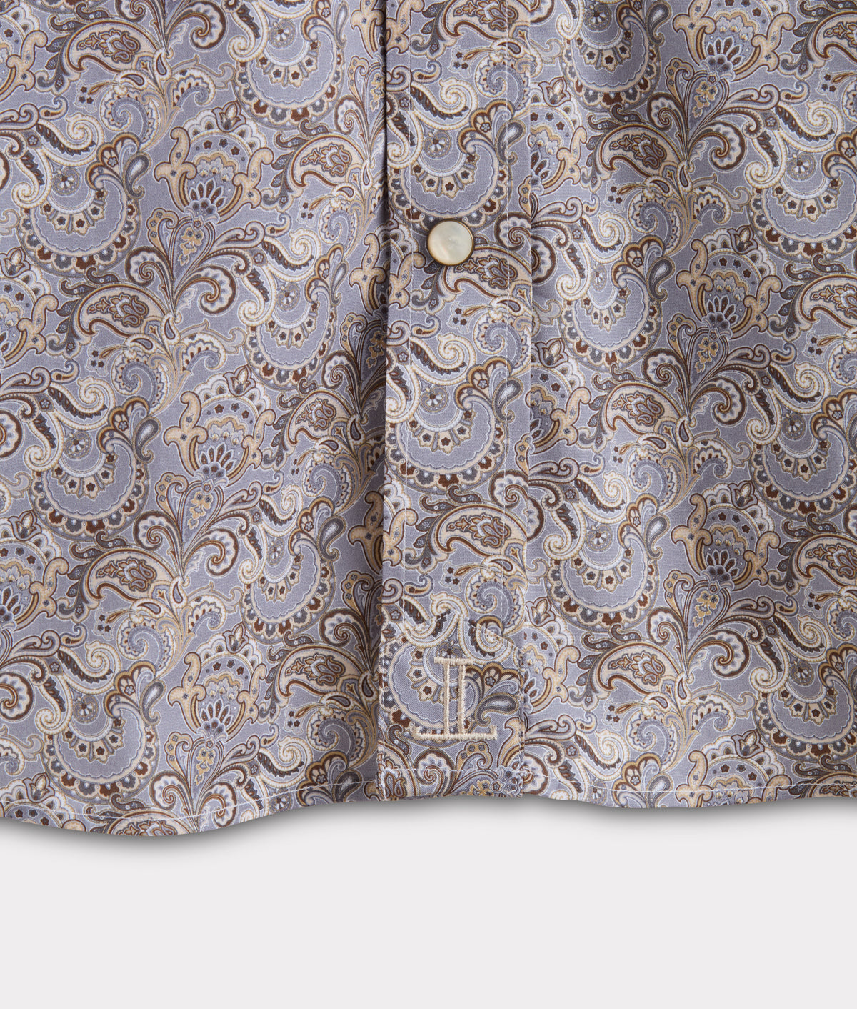 El Paso Modern Fit :: Blue Paisley 10