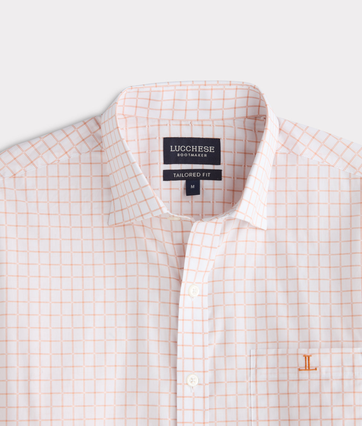 San Antonio Tailored Fit :: Burnt Orange/White 5