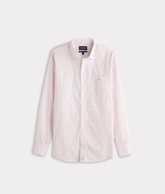 San Antonio Tailored Fit :: Burnt Orange/White