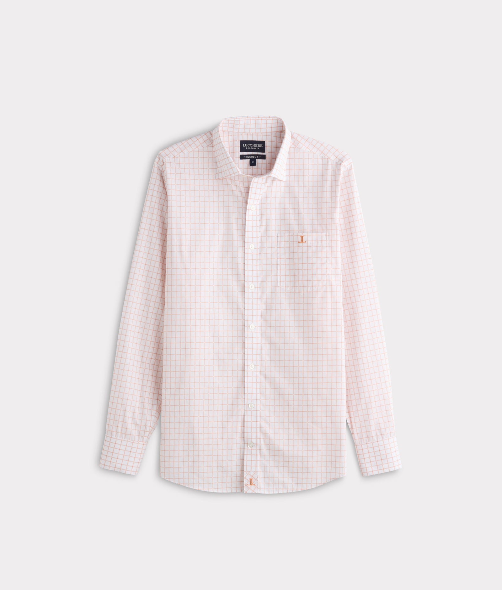San Antonio Tailored Fit :: Burnt Orange/White