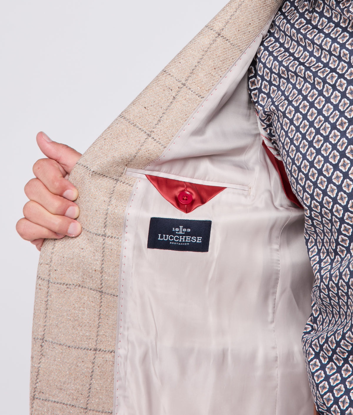 Lucchese Sport Coat :: Oatmeal 4