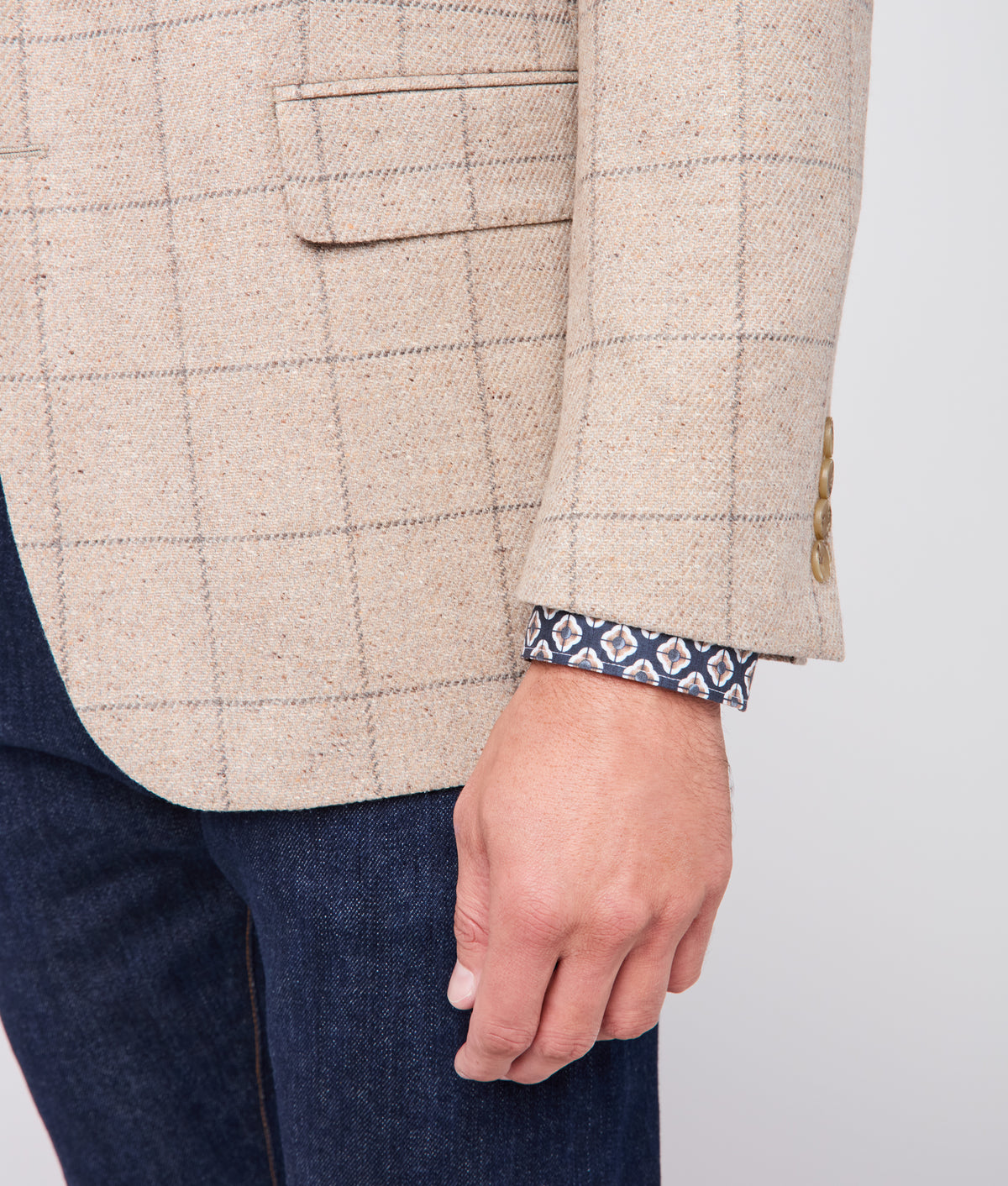 Lucchese Sport Coat :: Oatmeal 8