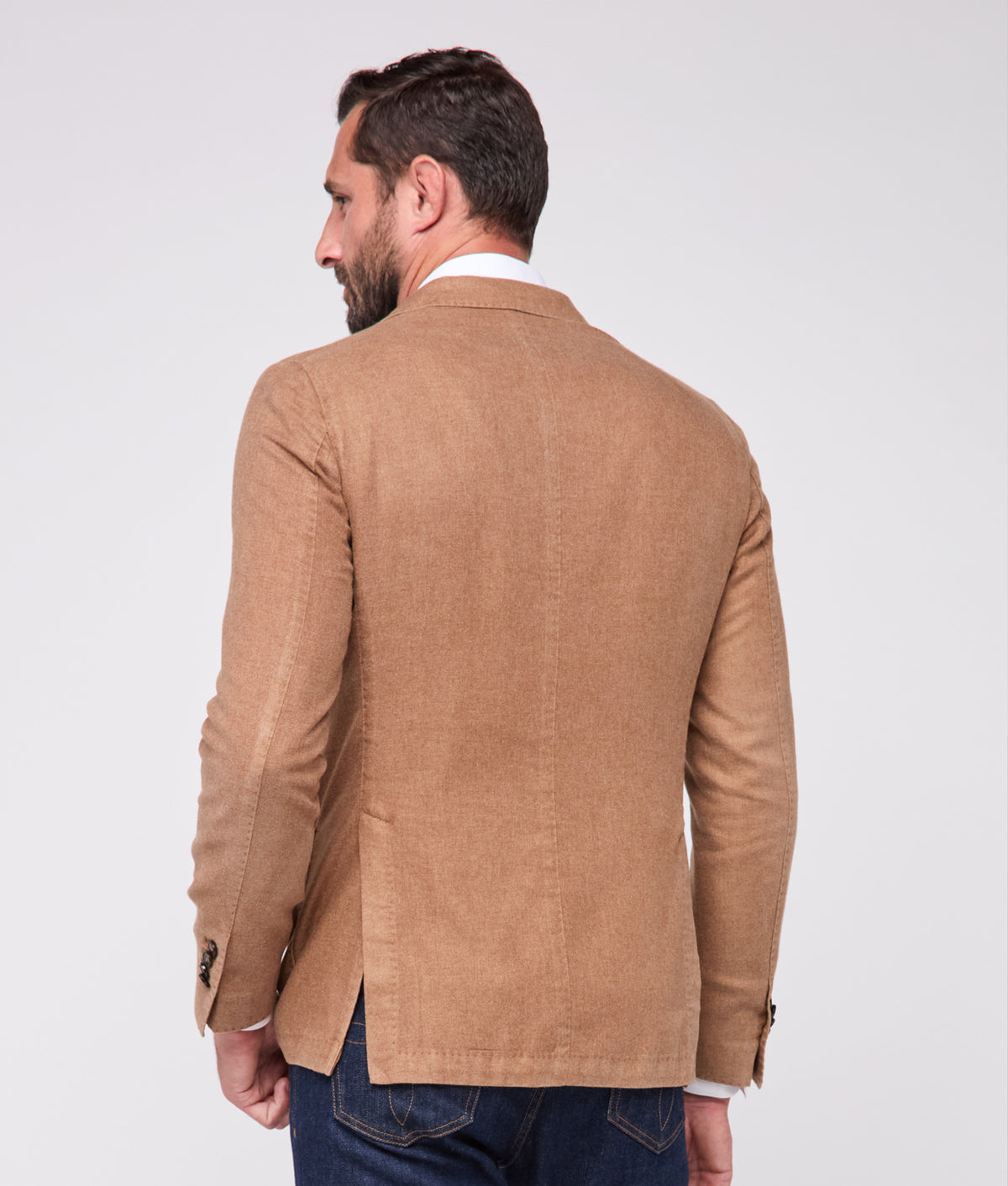 Herringbone Sport Coat - Modern Fit :: Toffee 8