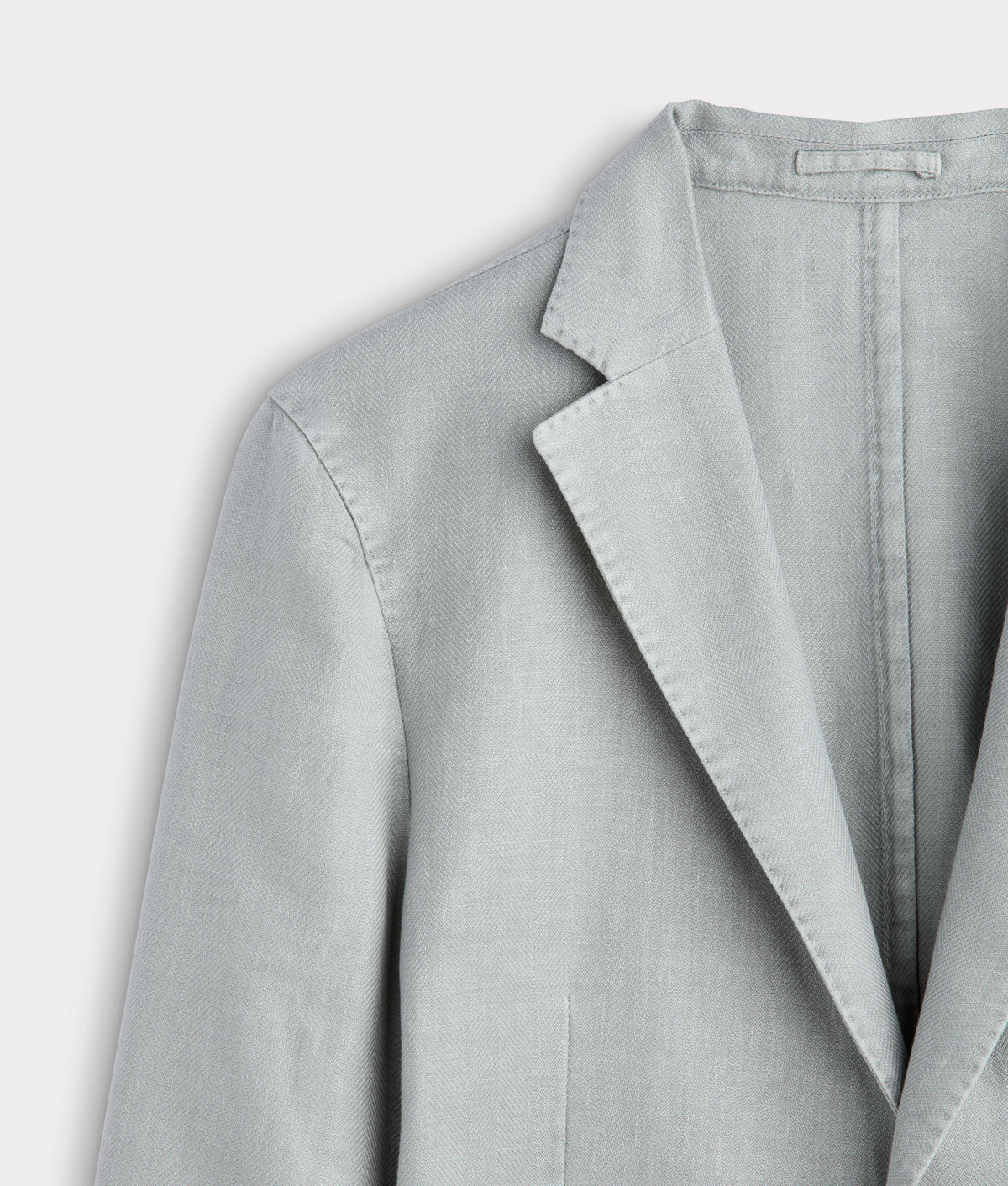 Herringbone Sport Coat - Modern Fit :: Grey 7
