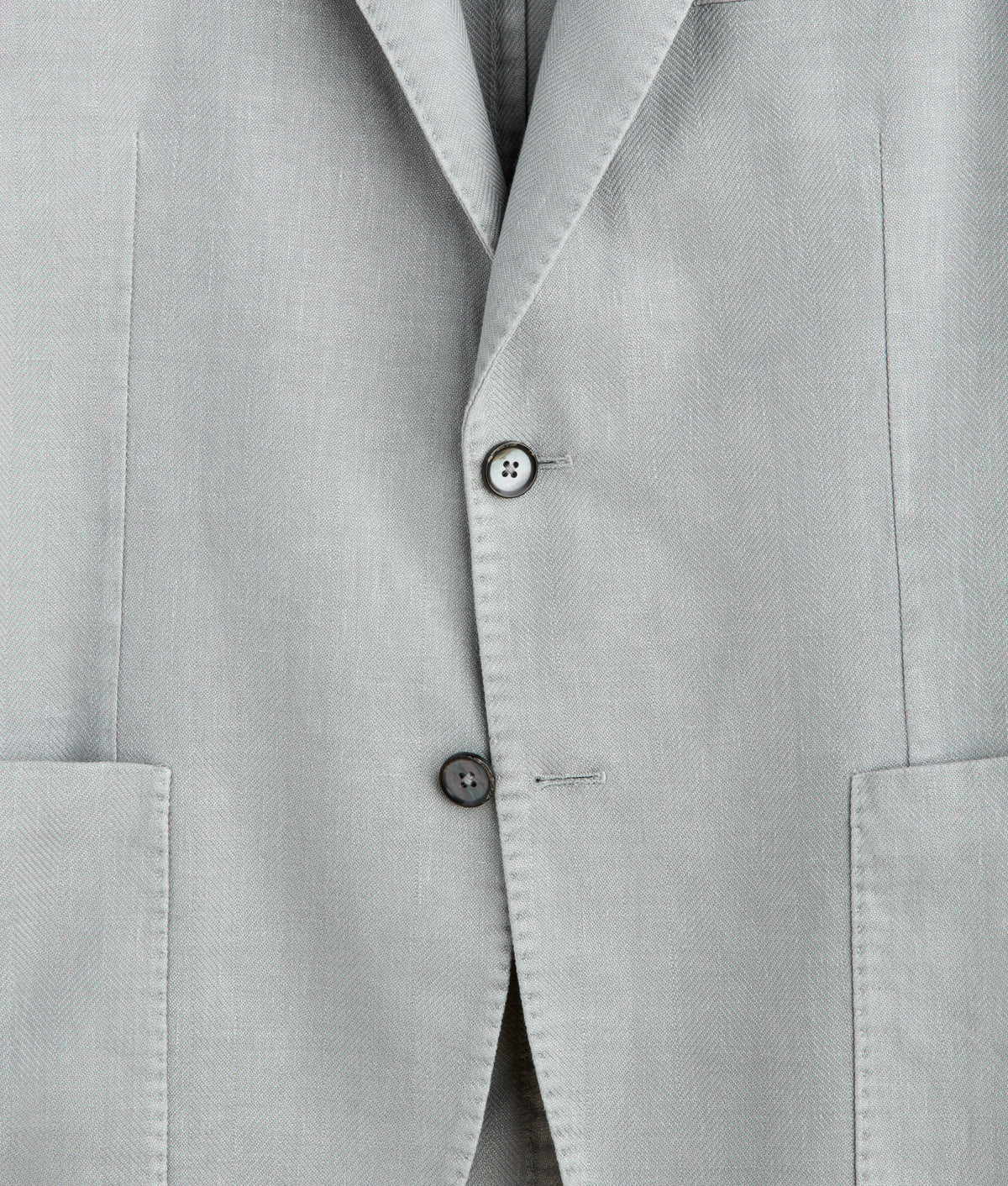 Herringbone Sport Coat - Modern Fit :: Grey 8