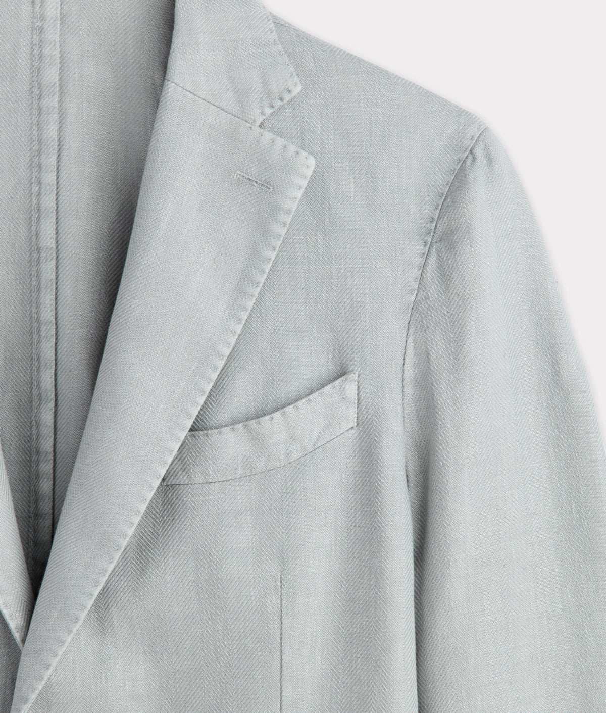 Herringbone Sport Coat - Modern Fit :: Grey 6