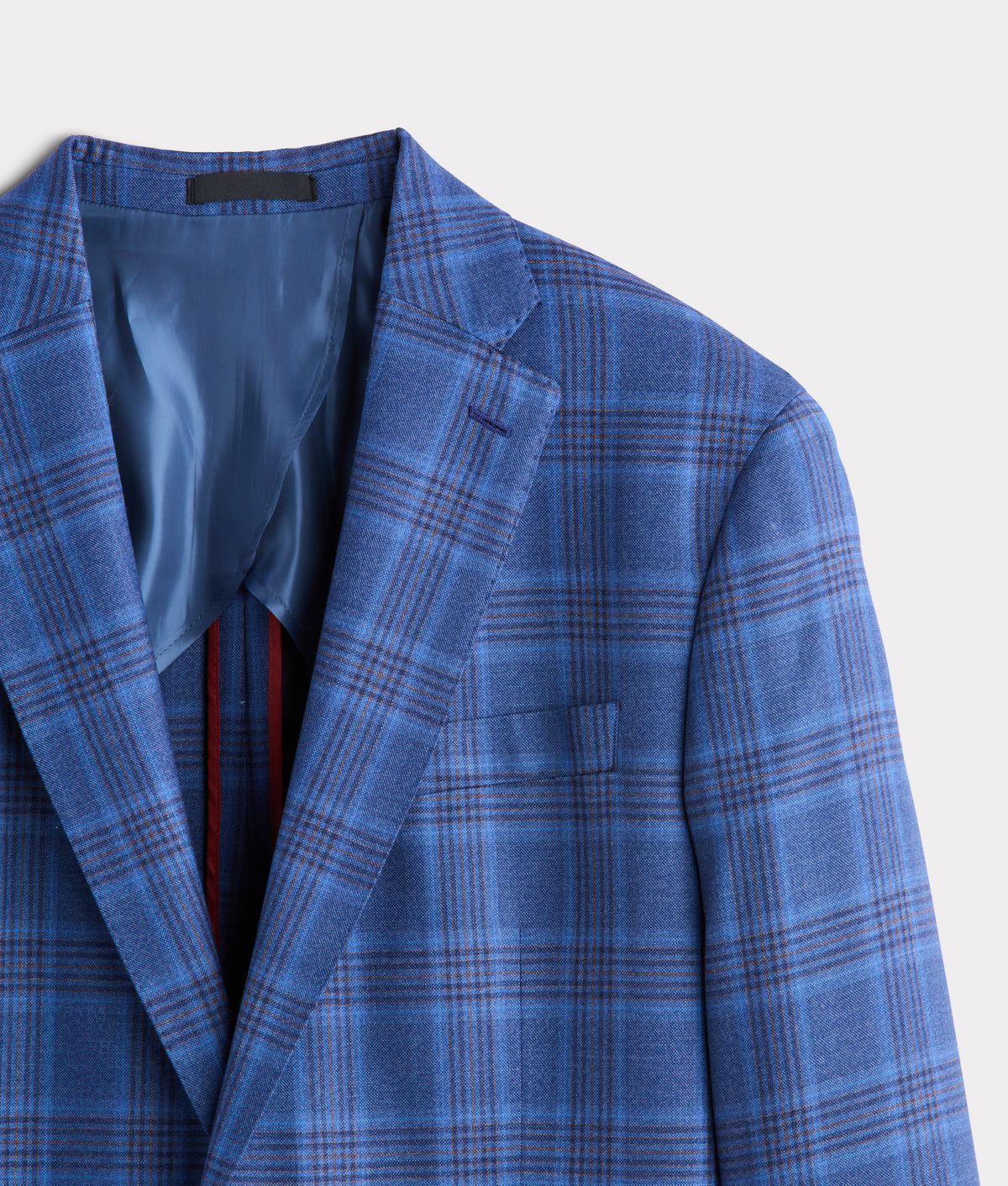 Lucchese Sport Coat :: Blue Plaid 5