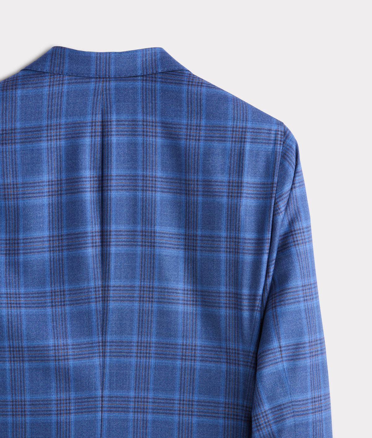 Lucchese Sport Coat :: Blue Plaid 7