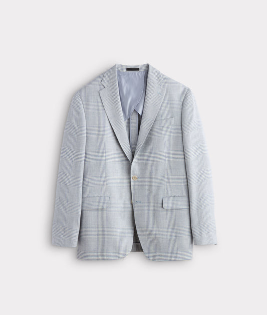 Lucchese Sport Coat :: Cream And Blue