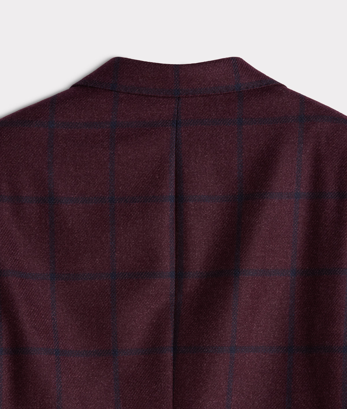 Lucchese Sport Coat :: Burgundy Plaid 4