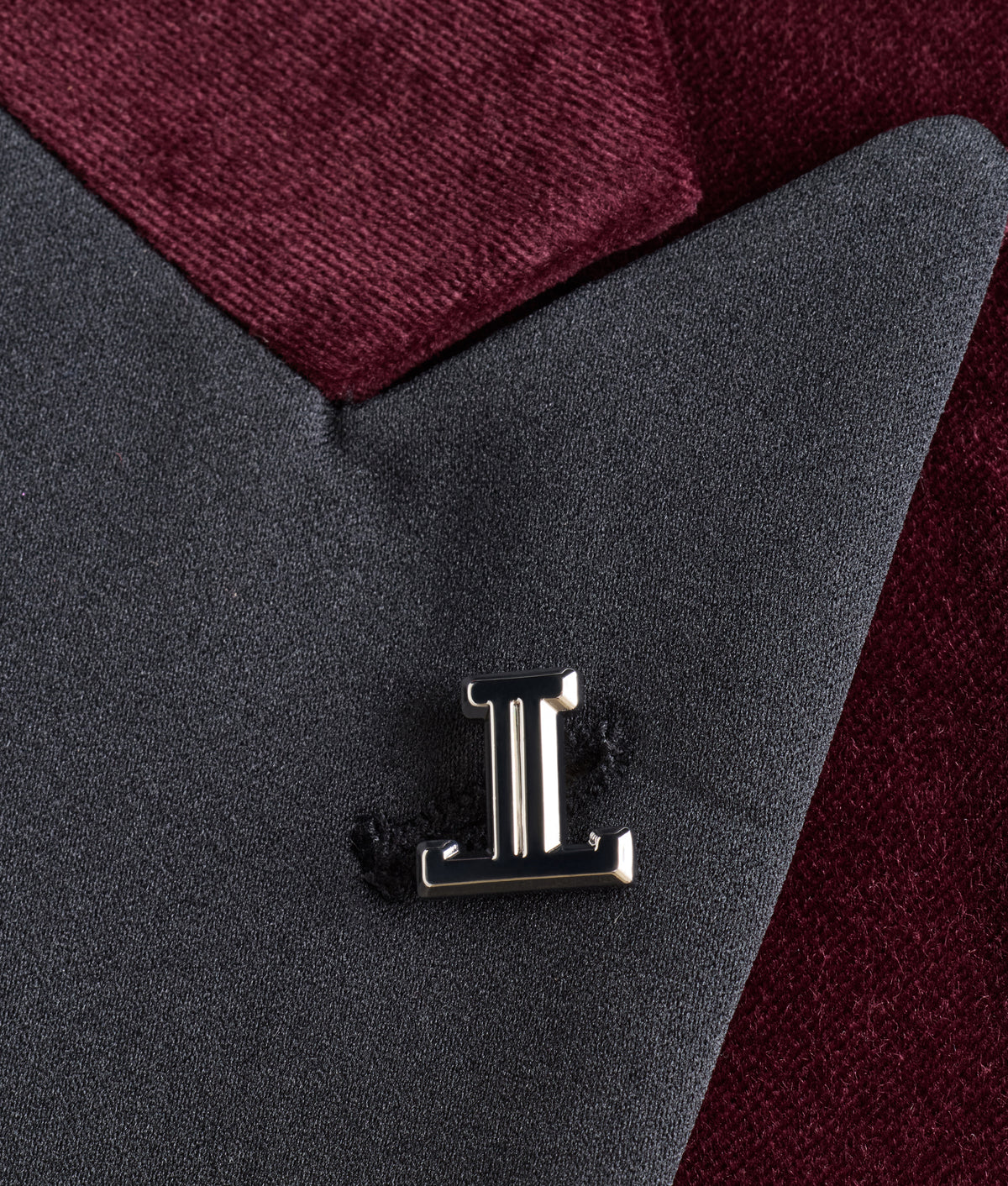 Lucchese Velvet Sport Coat :: Black Cherry 7
