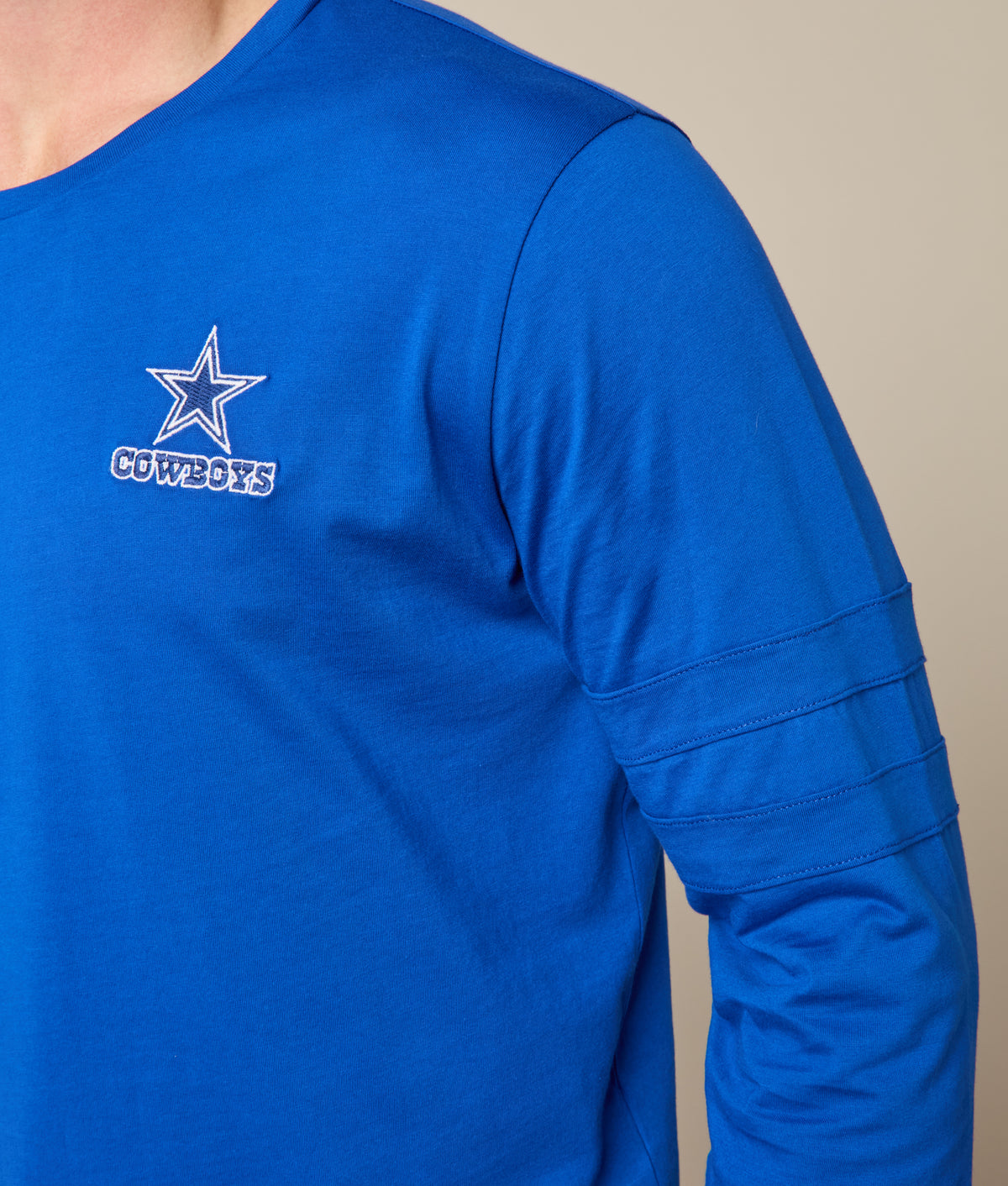 Lucchese x Dallas Cowboys Long Sleeve Tee :: Royal Blue 6