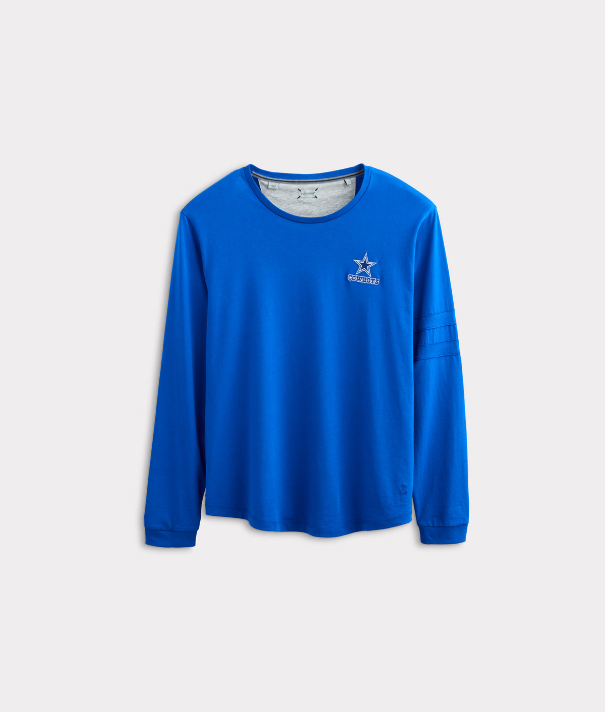 Lucchese x Dallas Cowboys Long Sleeve Tee :: Royal Blue 1