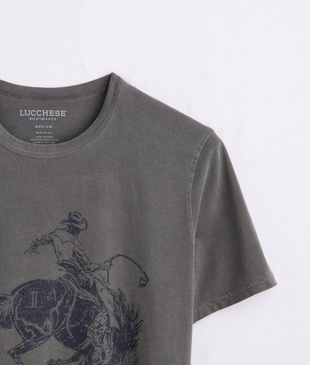 Cowboy Tee :: Carbon 8
