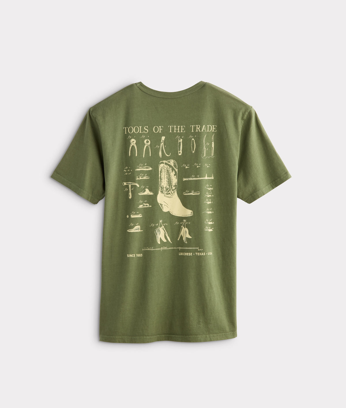 Tools Of The Trade Tee :: Olive 2