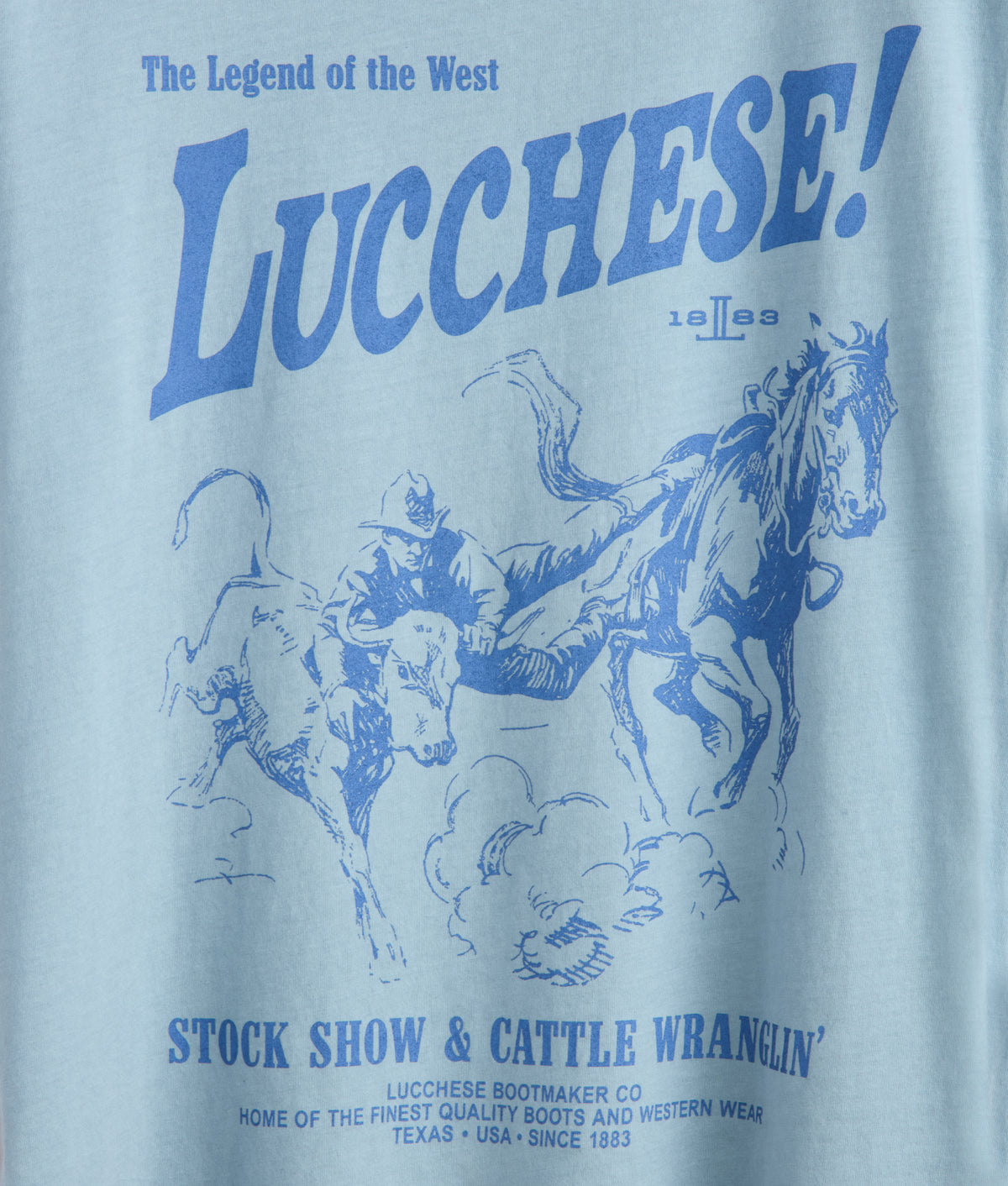 Spaghetti Western Tee :: Blue Jean 4