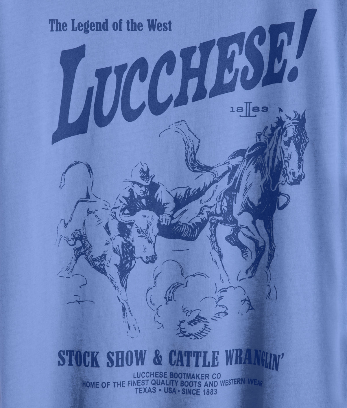 Spaghetti Western Tee :: Blue Jean 5