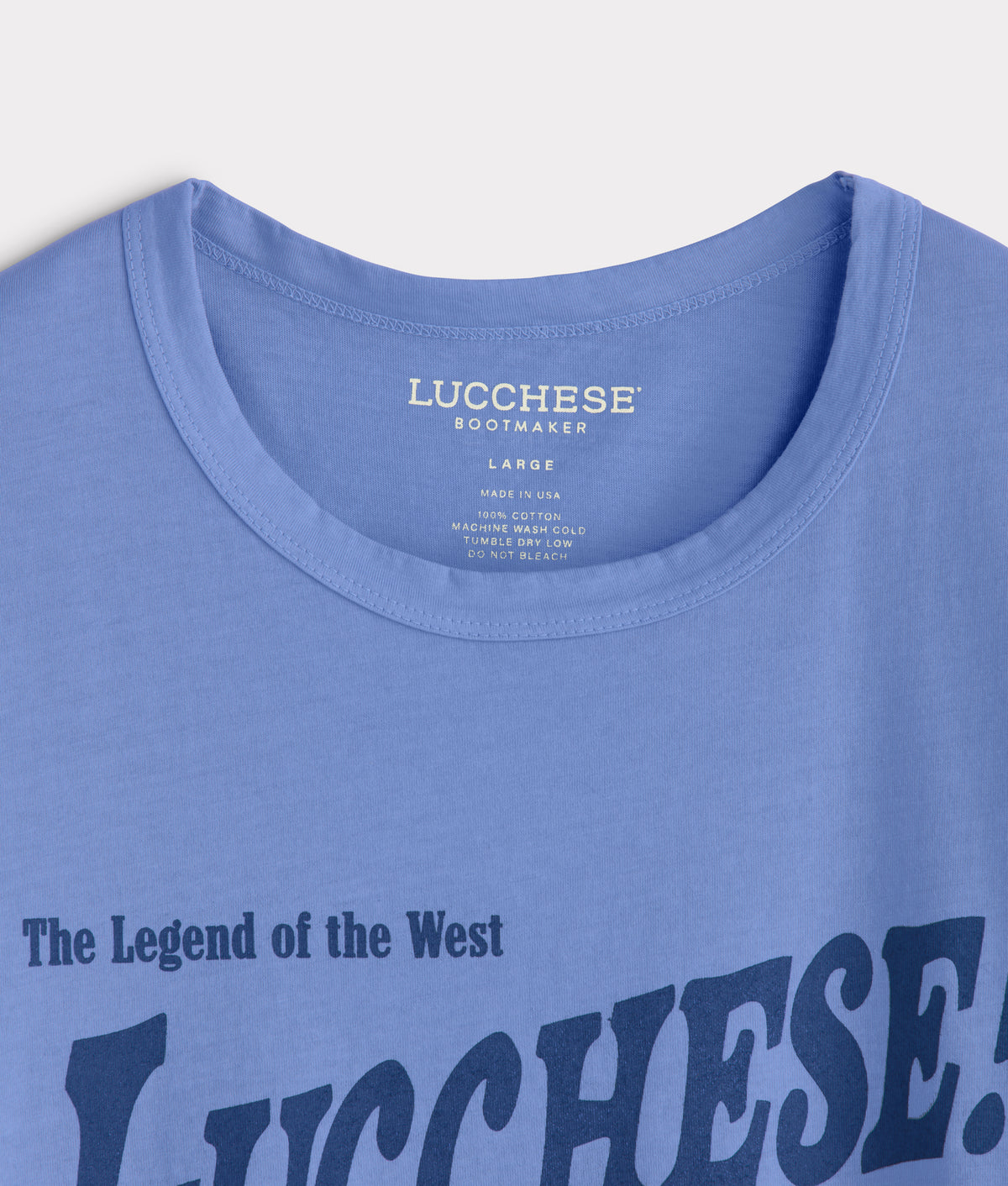 Spaghetti Western Tee :: Blue Jean 4