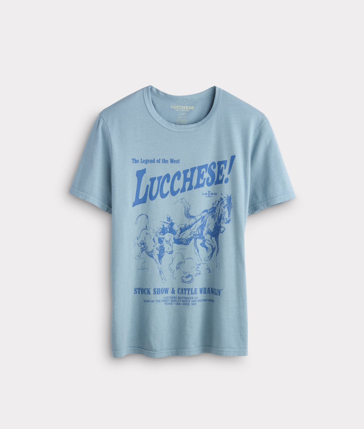 Spaghetti Western Tee :: Blue Jean 1