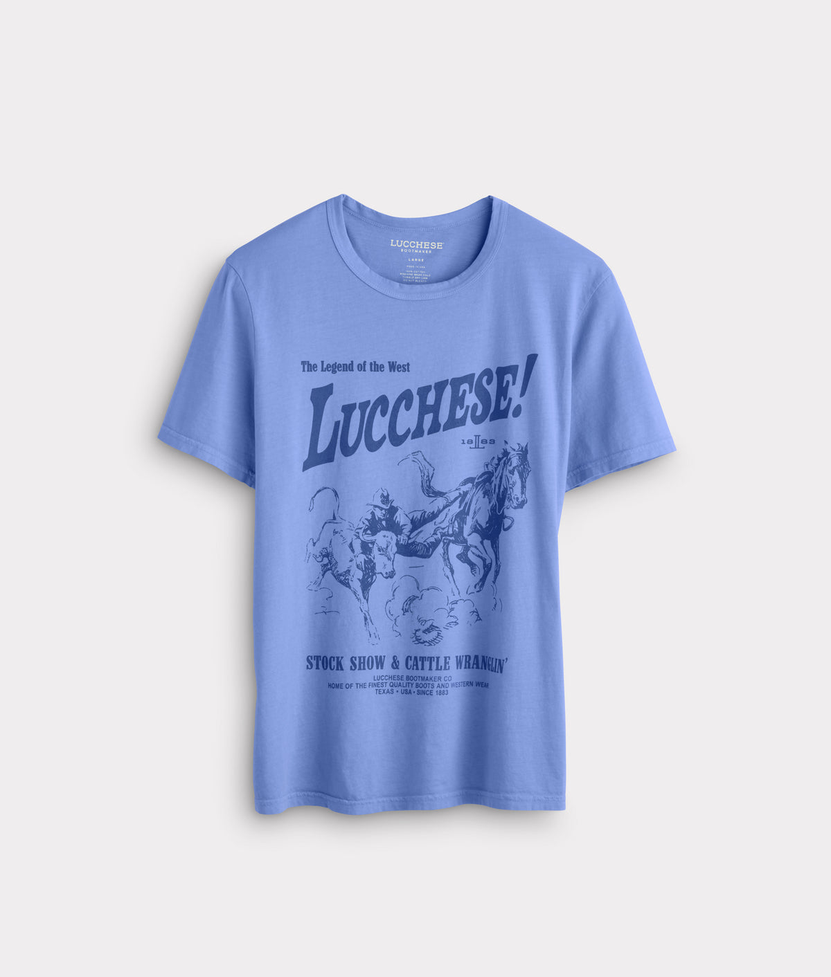 Spaghetti Western Tee :: Blue Jean 1