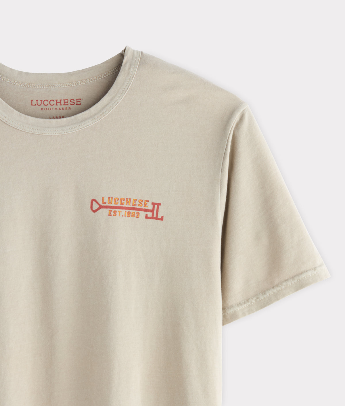 Longhorn Stamp Tee :: Sand 6