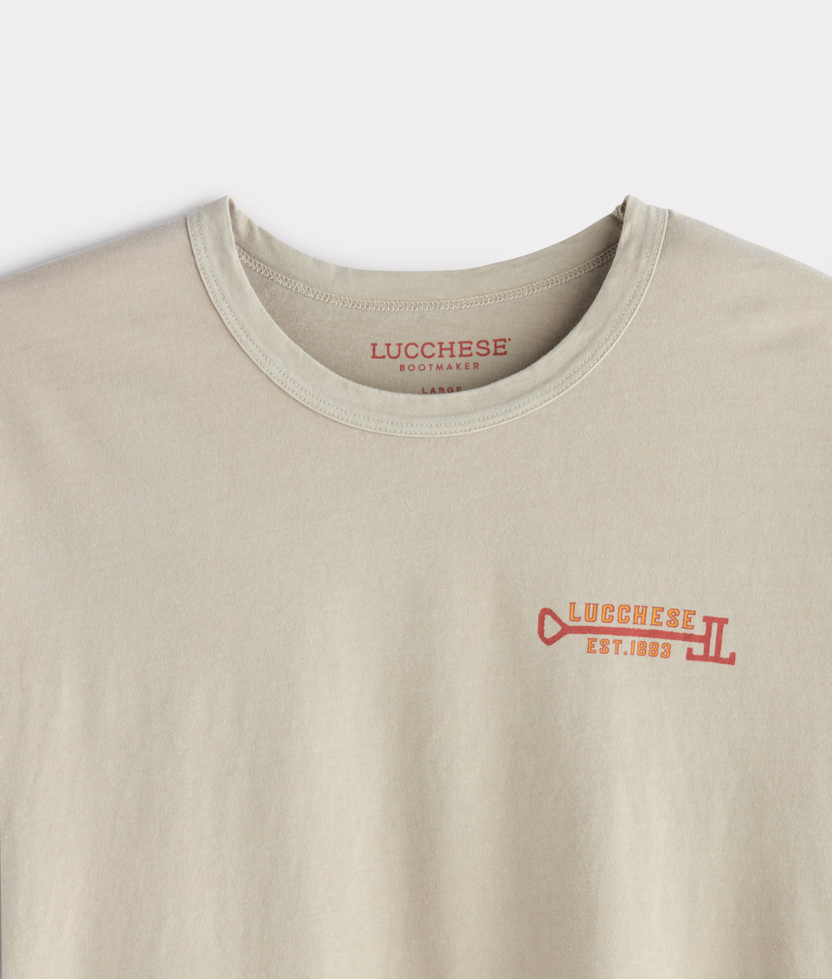 Longhorn Stamp Tee :: Sand 7