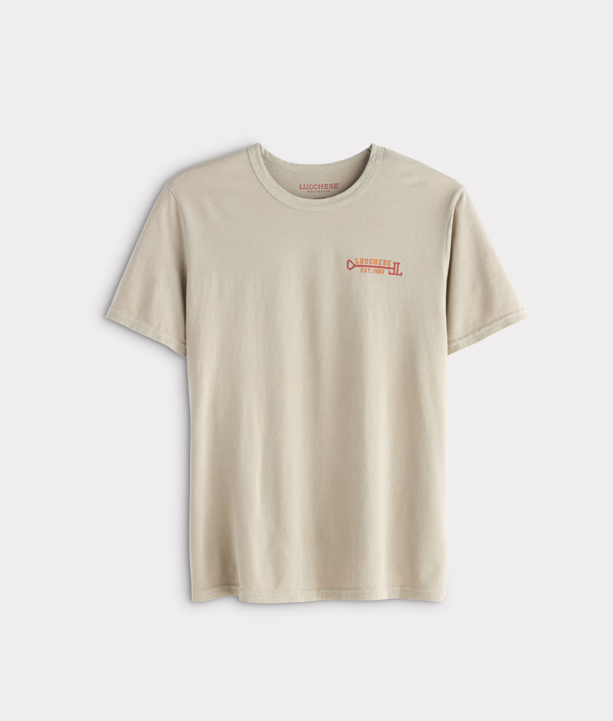 Longhorn Stamp Tee :: Sand 1