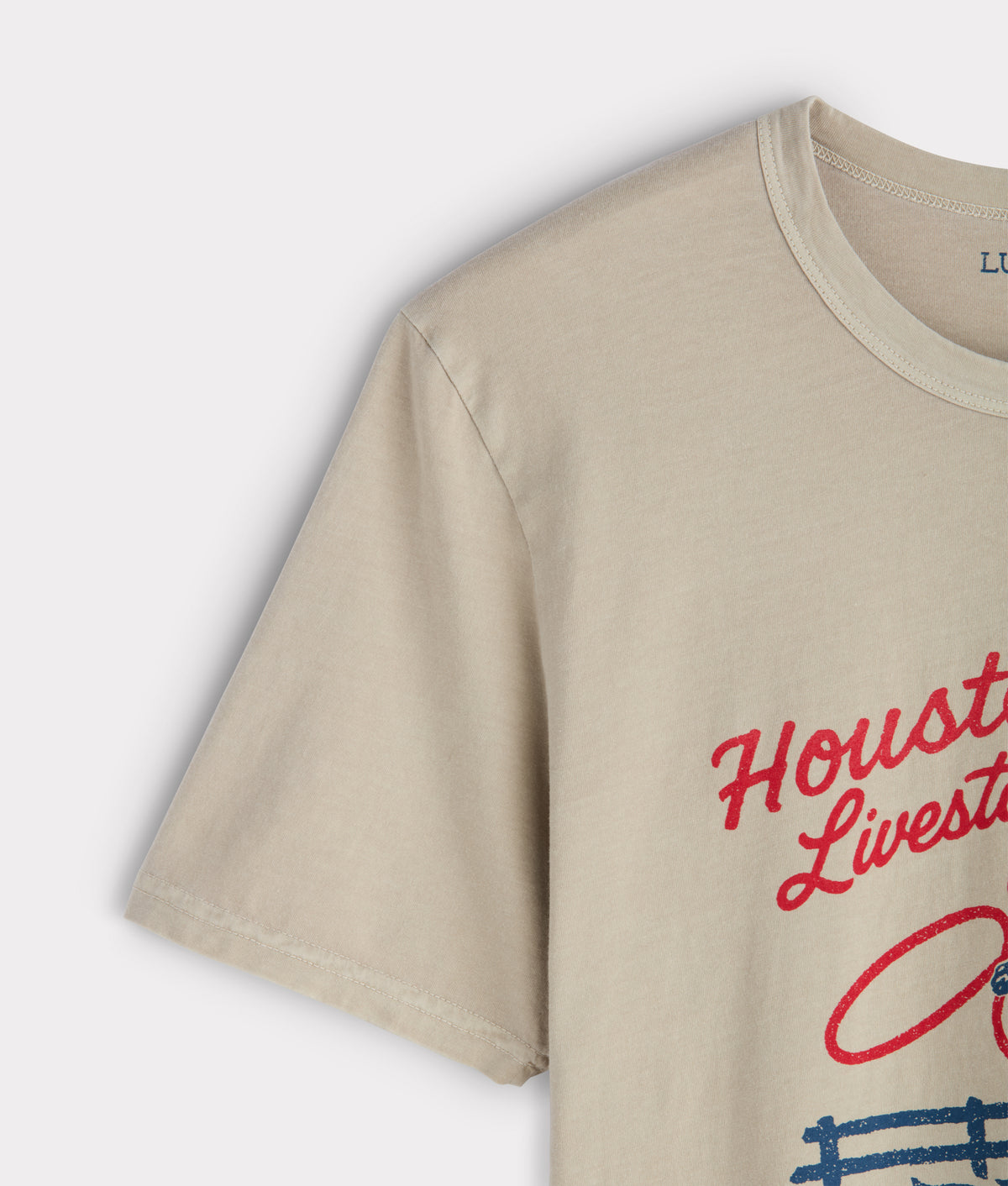 Lasso Houston Rodeo Tee :: Sand 6