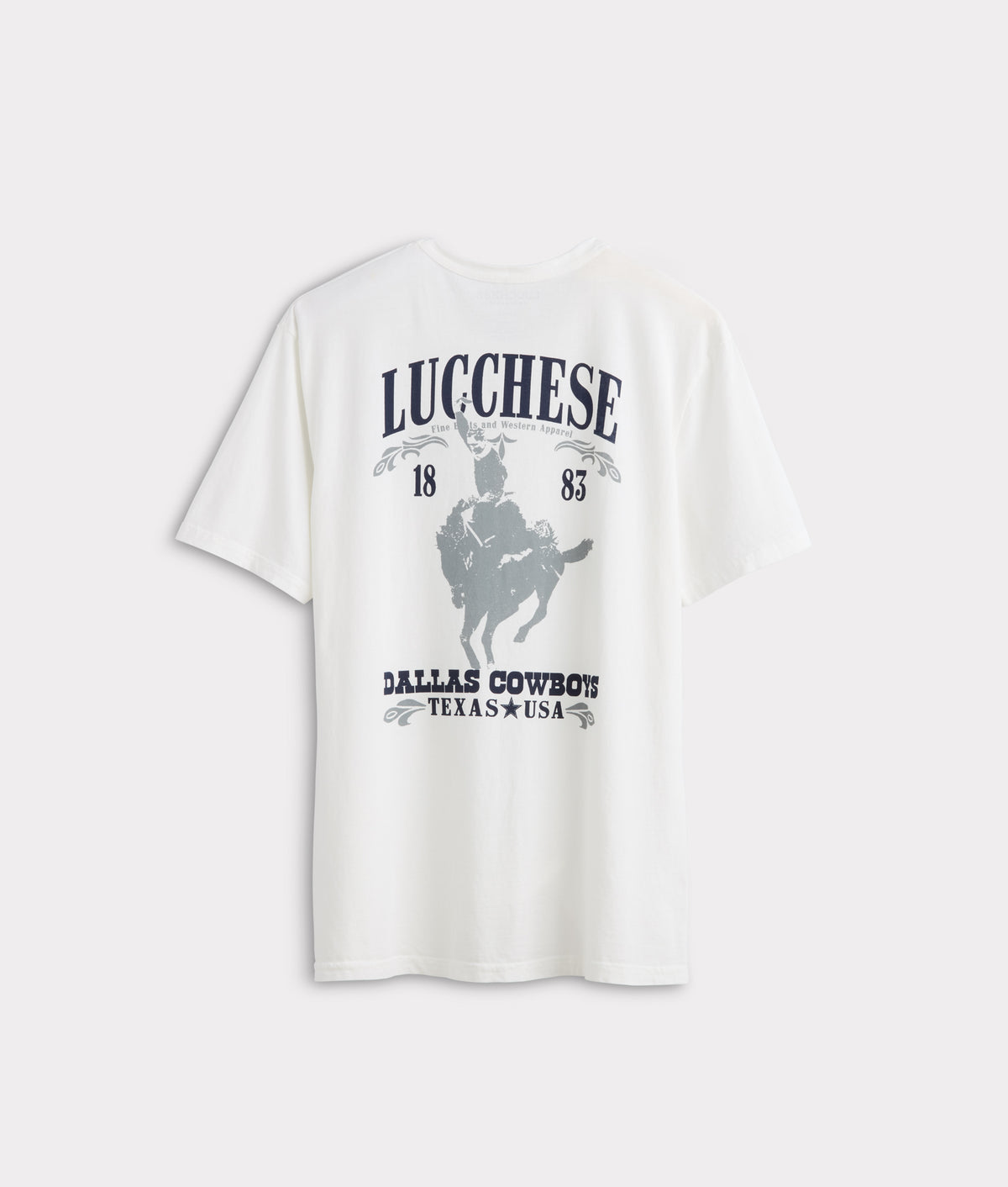 Retro Cowboys Tee :: White 3