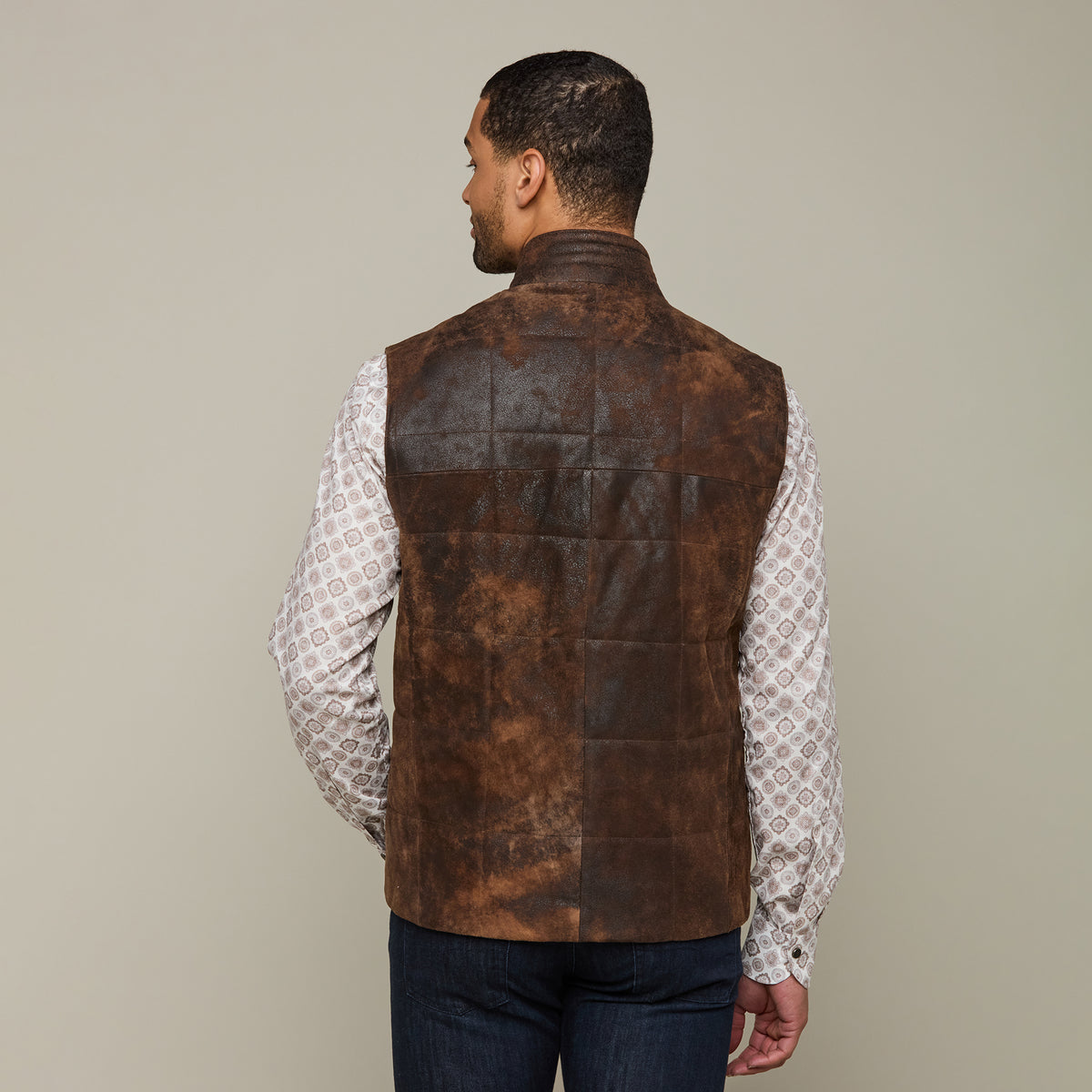 
    Rugged Quilted Vest :: Cigar