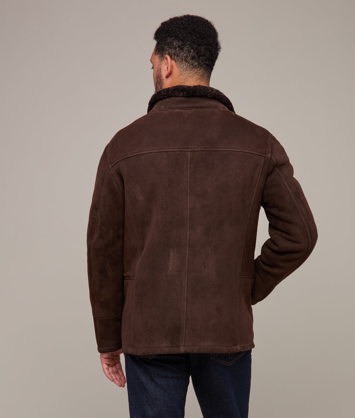 Bruce Shearling Coat :: Espresso 10