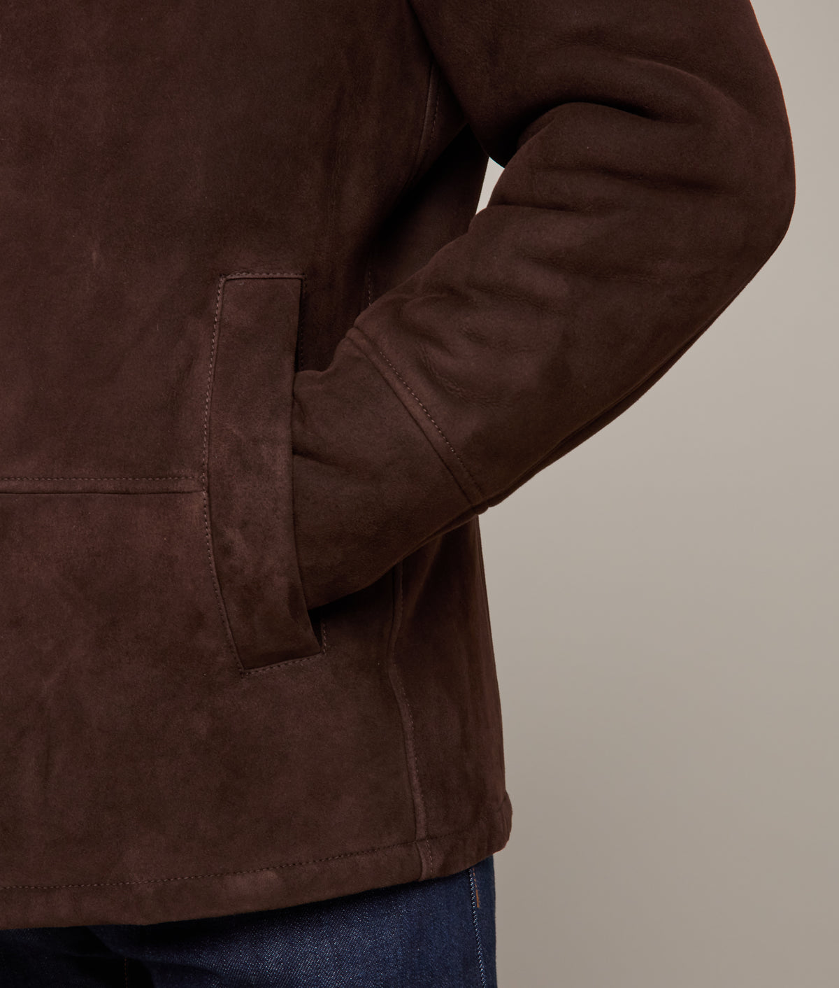Bruce Shearling Coat :: Espresso 7