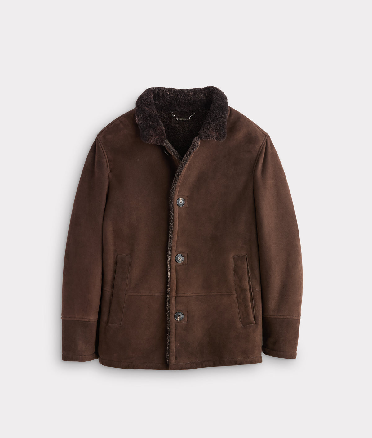 Bruce Shearling Coat :: Espresso 1
