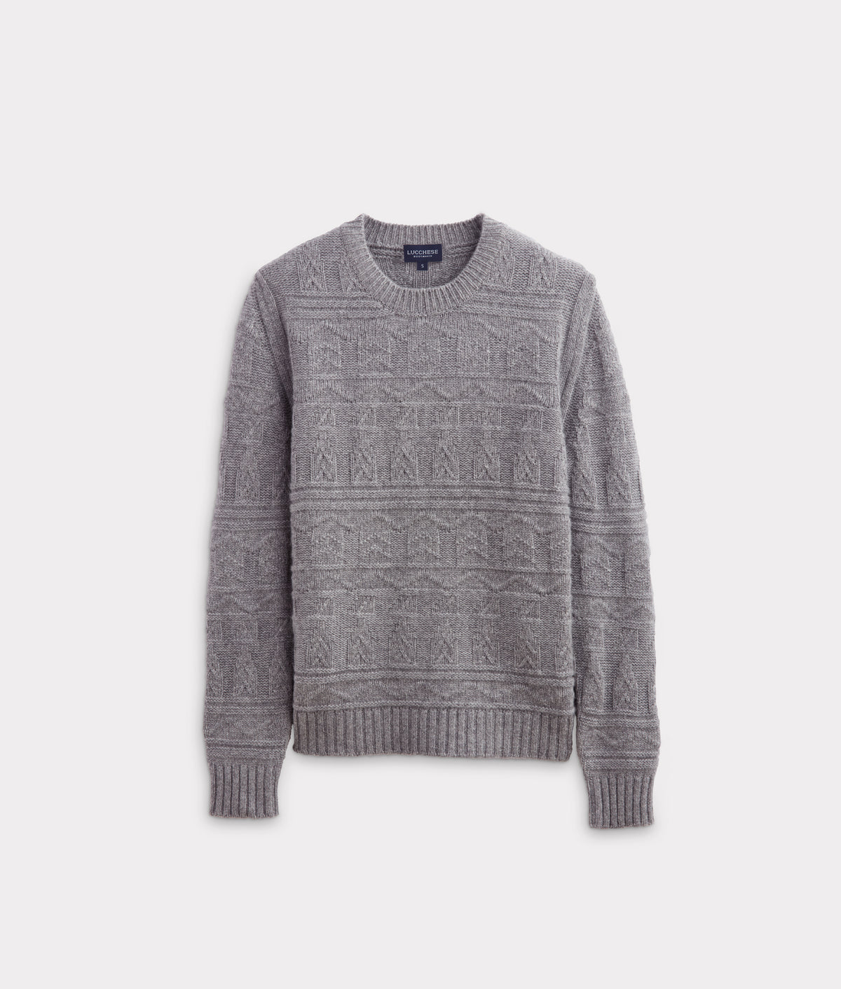 Darren Sweater :: Grey Melange 1