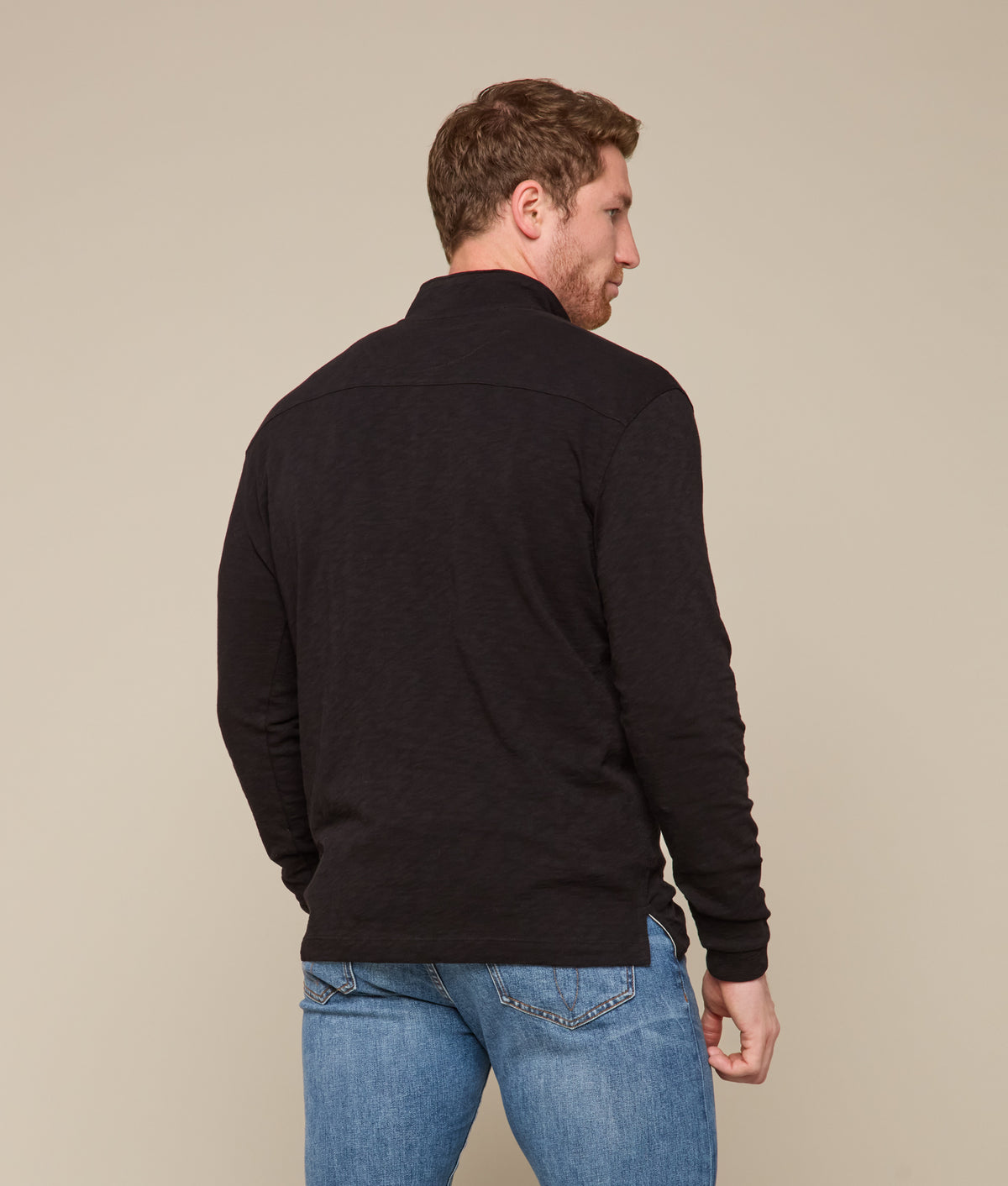Lucchese x Dallas Cowboys Quarter Zip :: Black 5