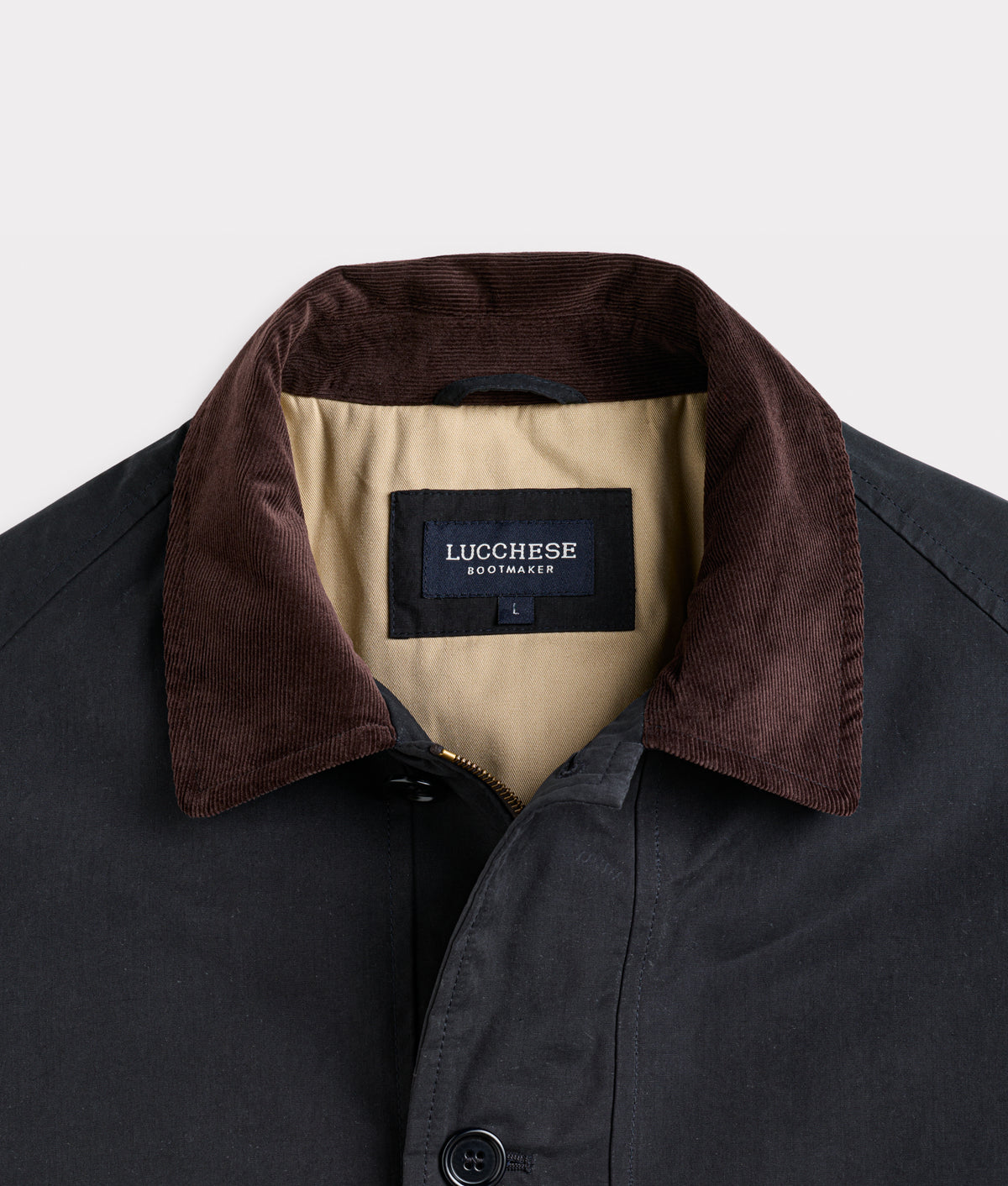 William Peach Cotton Jacket :: Navy 4