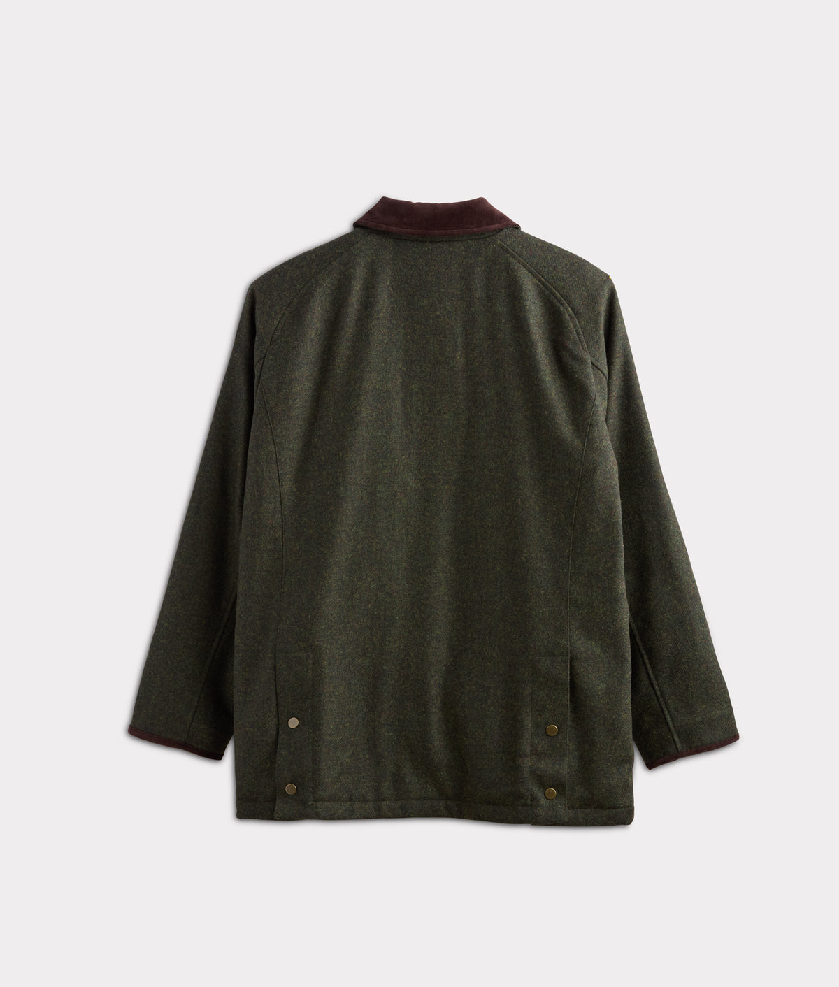 Charles Shetland Wool Jacket :: Forest Green 3