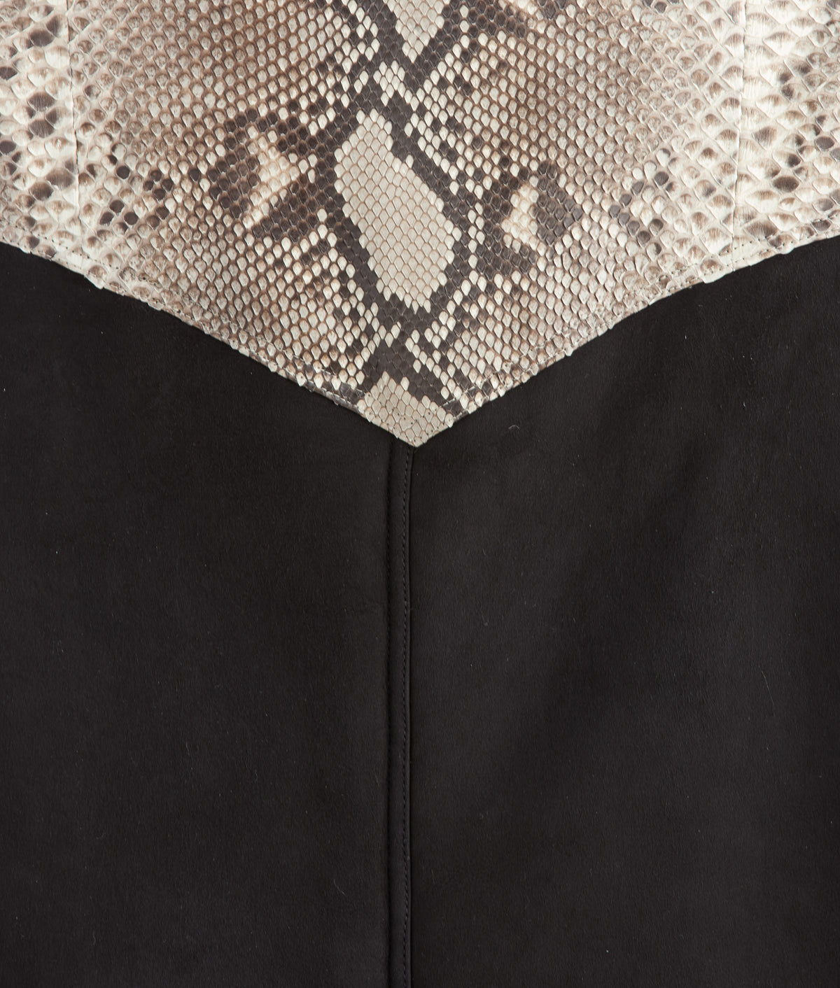 Dustin Exotic Vest :: Charcoal 12