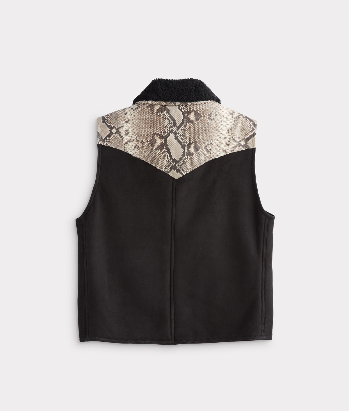 Dustin Exotic Vest :: Charcoal 3