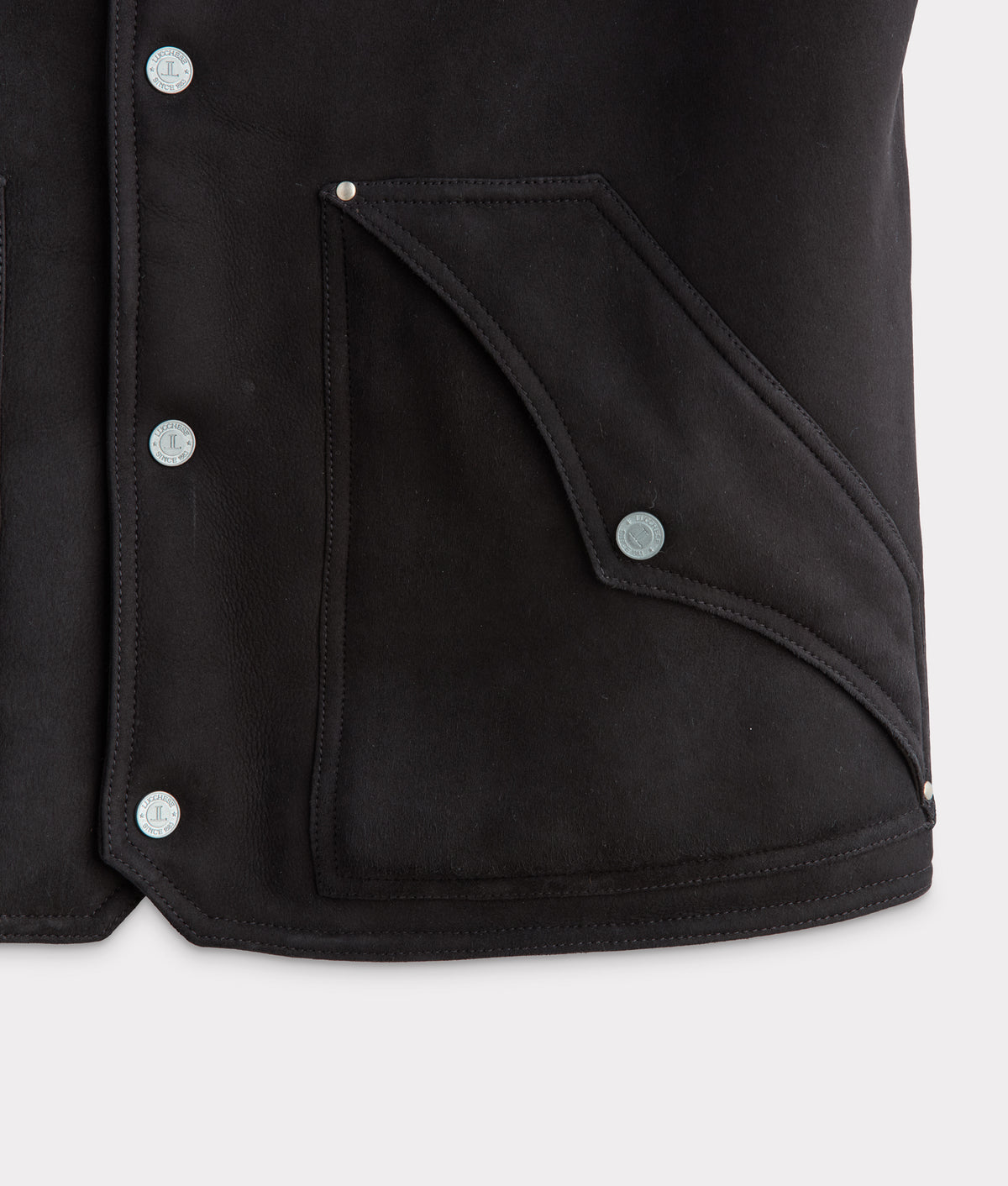 Dustin Exotic Vest :: Charcoal 8