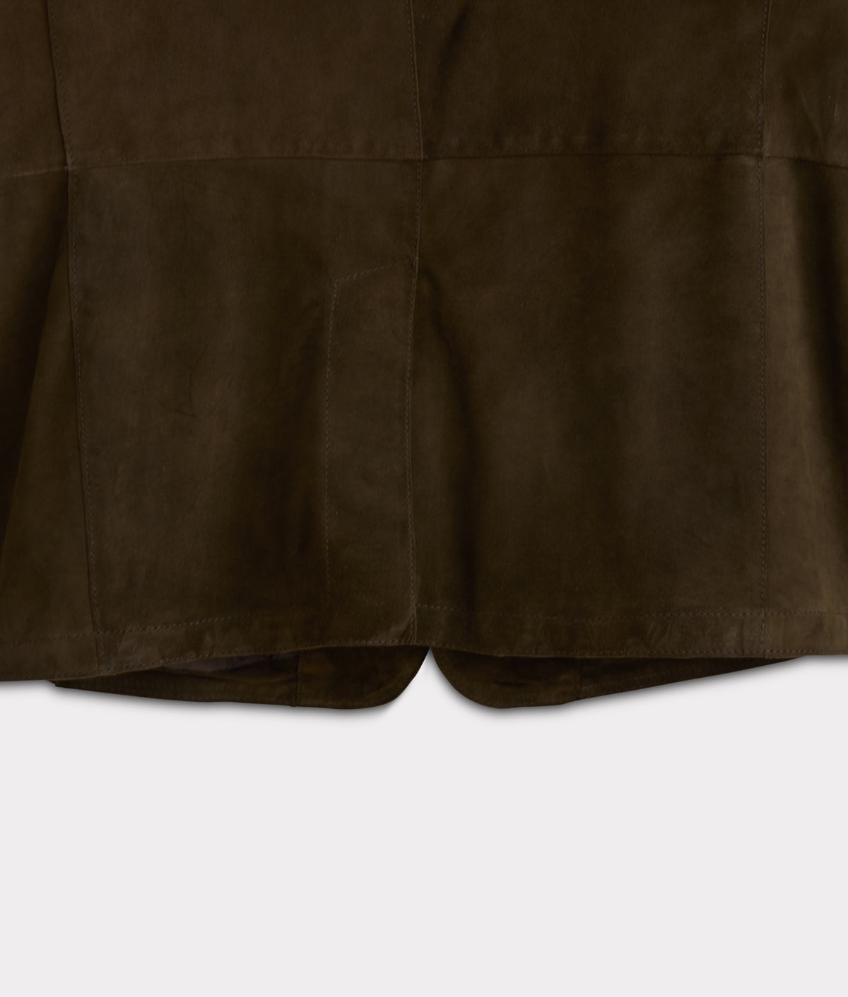 Hogan Suede Blazer :: Olive 9