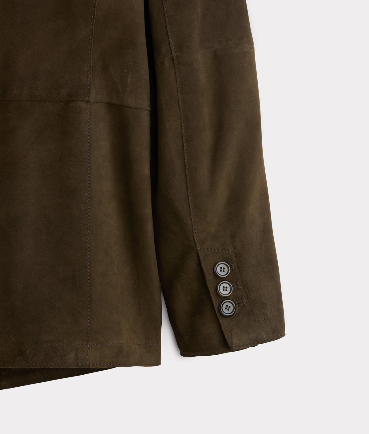 Hogan Suede Blazer :: Olive 7