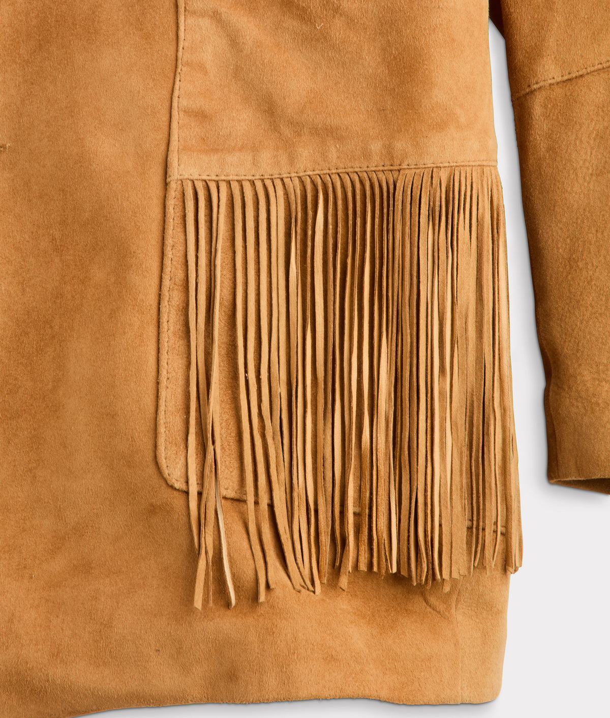 Maverick Fringe Jacket :: Tan 9