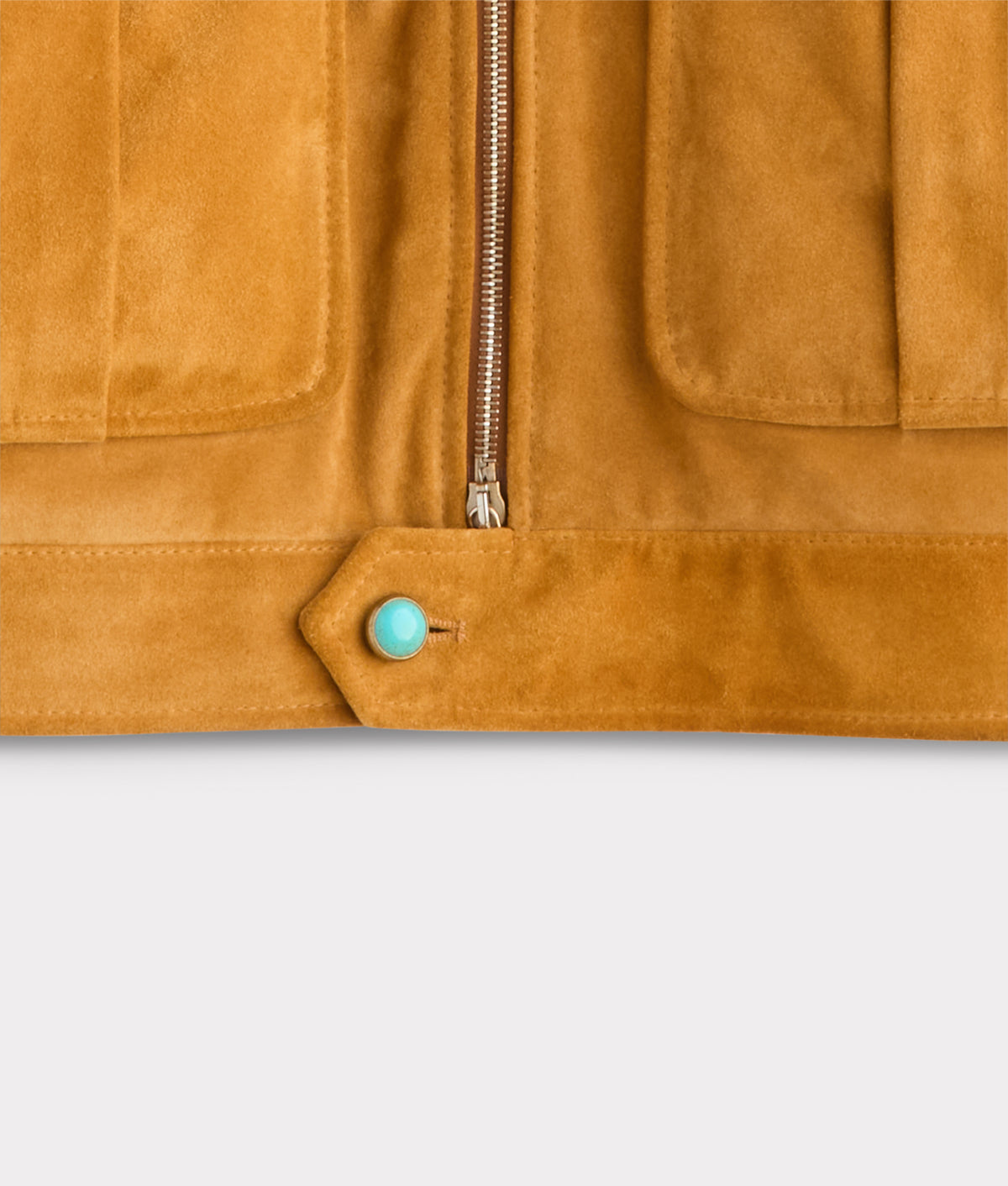 Dasan Suede Jacket :: Mustard Tan 7
