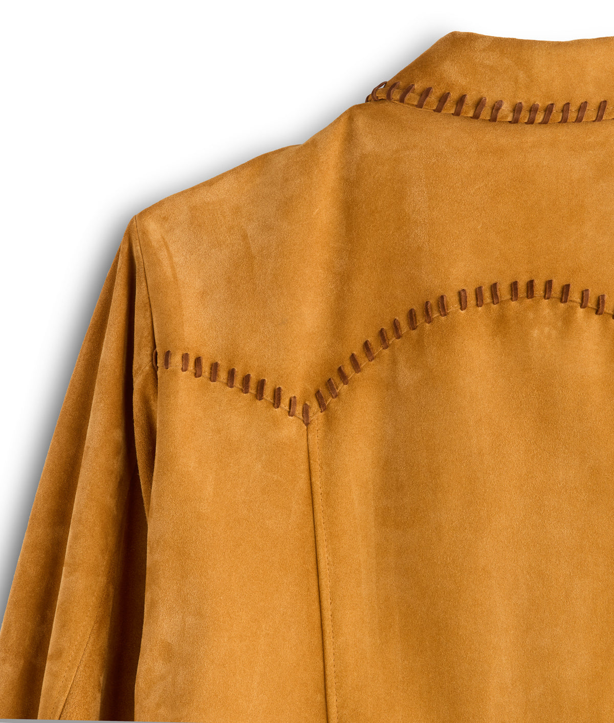 Dasan Suede Jacket :: Mustard Tan 11